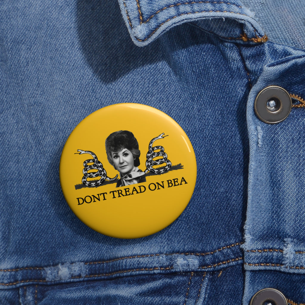 Custom Pin Buttons - Don't Tread on Bea Pin (Button)