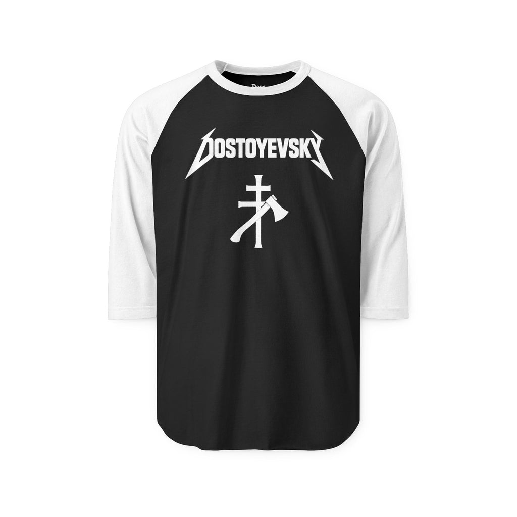 Dostoyevsky Heavy Metal Raglan Shirt — Literary Band Tee