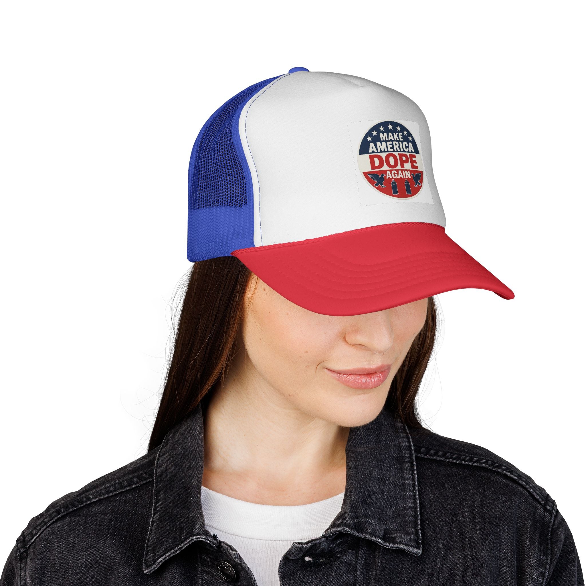 "Make America Dope Again" - Trucker hat (Dope Laundry Protest Series)