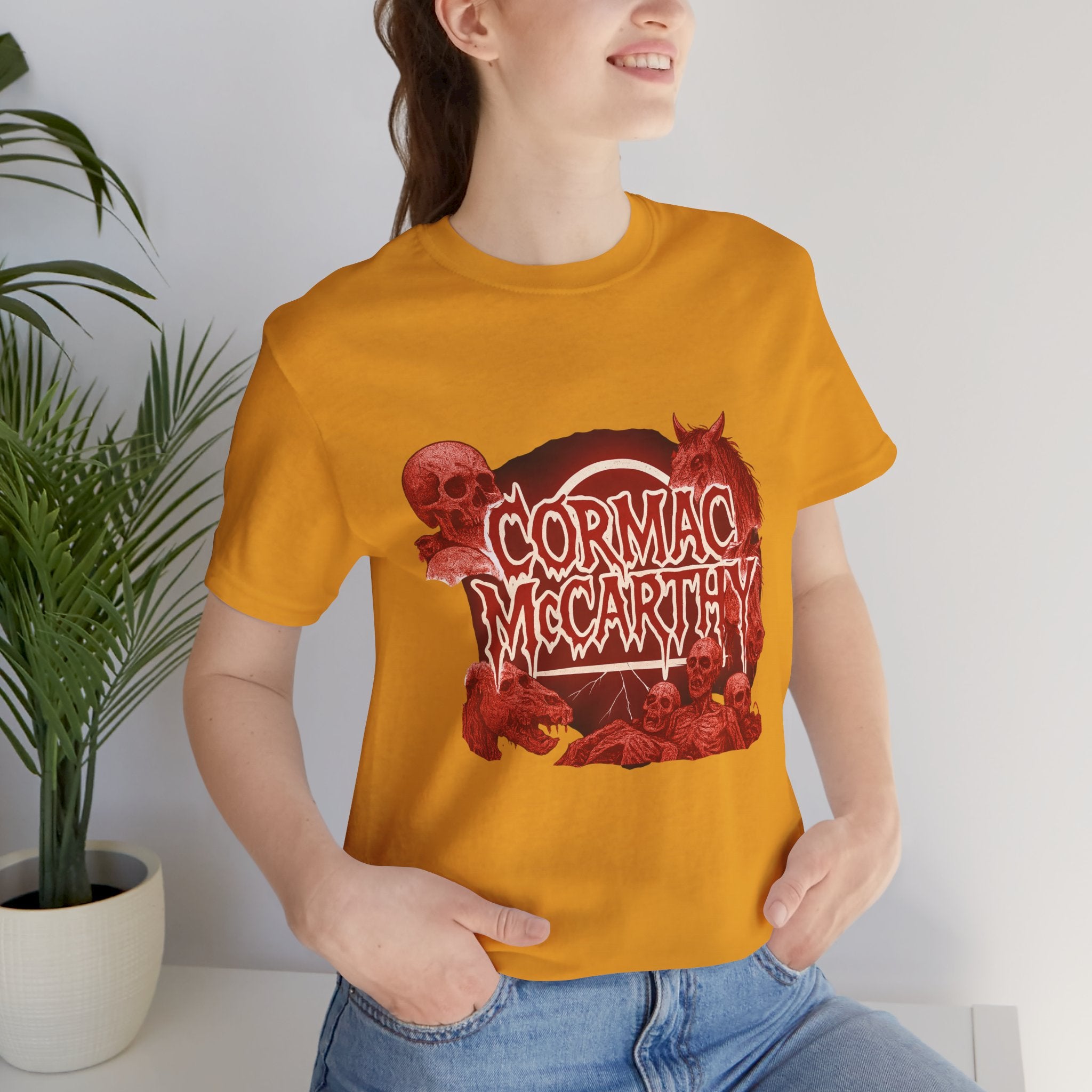 Cormac McCarthy Death Metal Tee — Band-Style Graphic T-Shirt