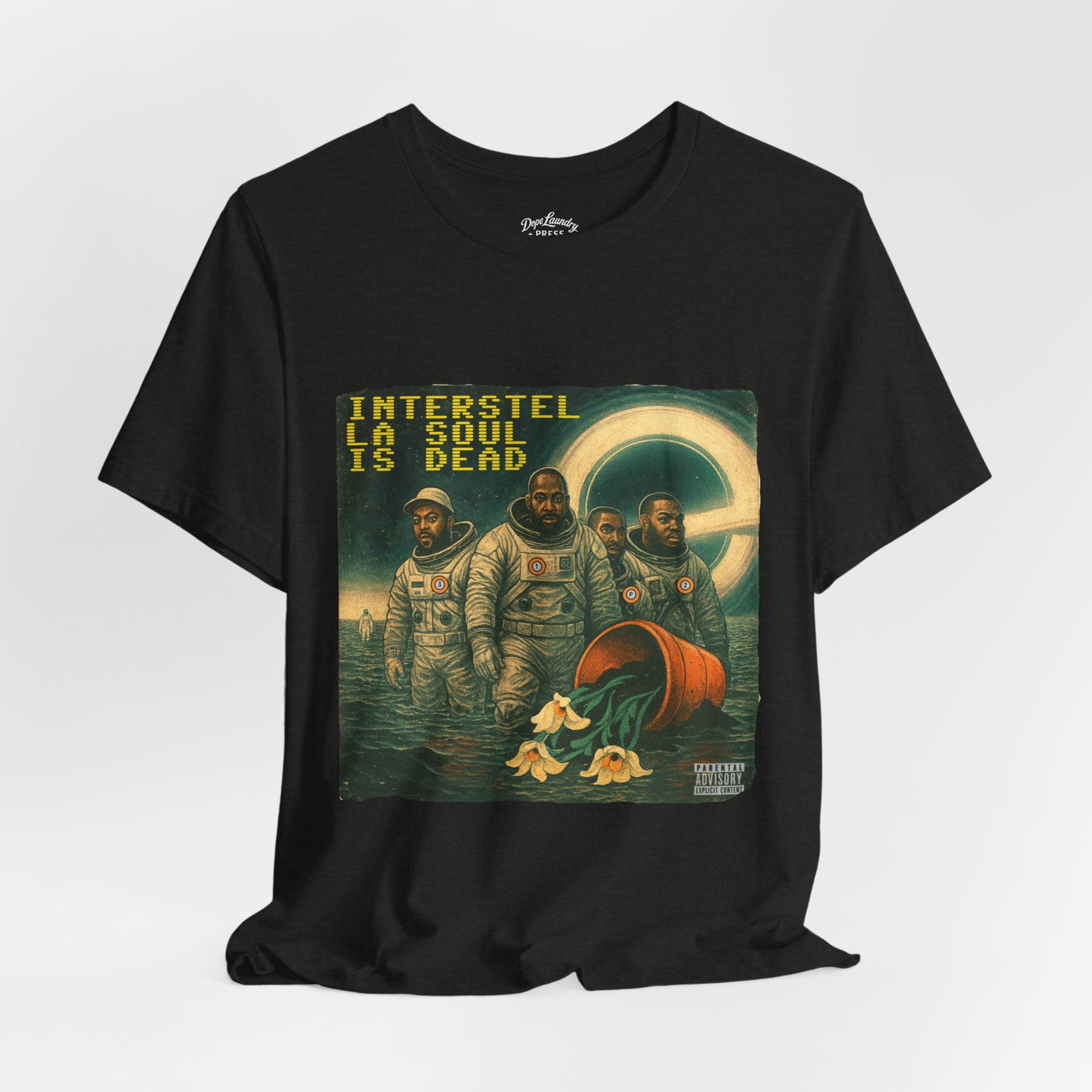 Interstell La Soul is Dead Unisex Tee - Sci-Fi Inspired Hip Hop Tribute Jersey Shirt