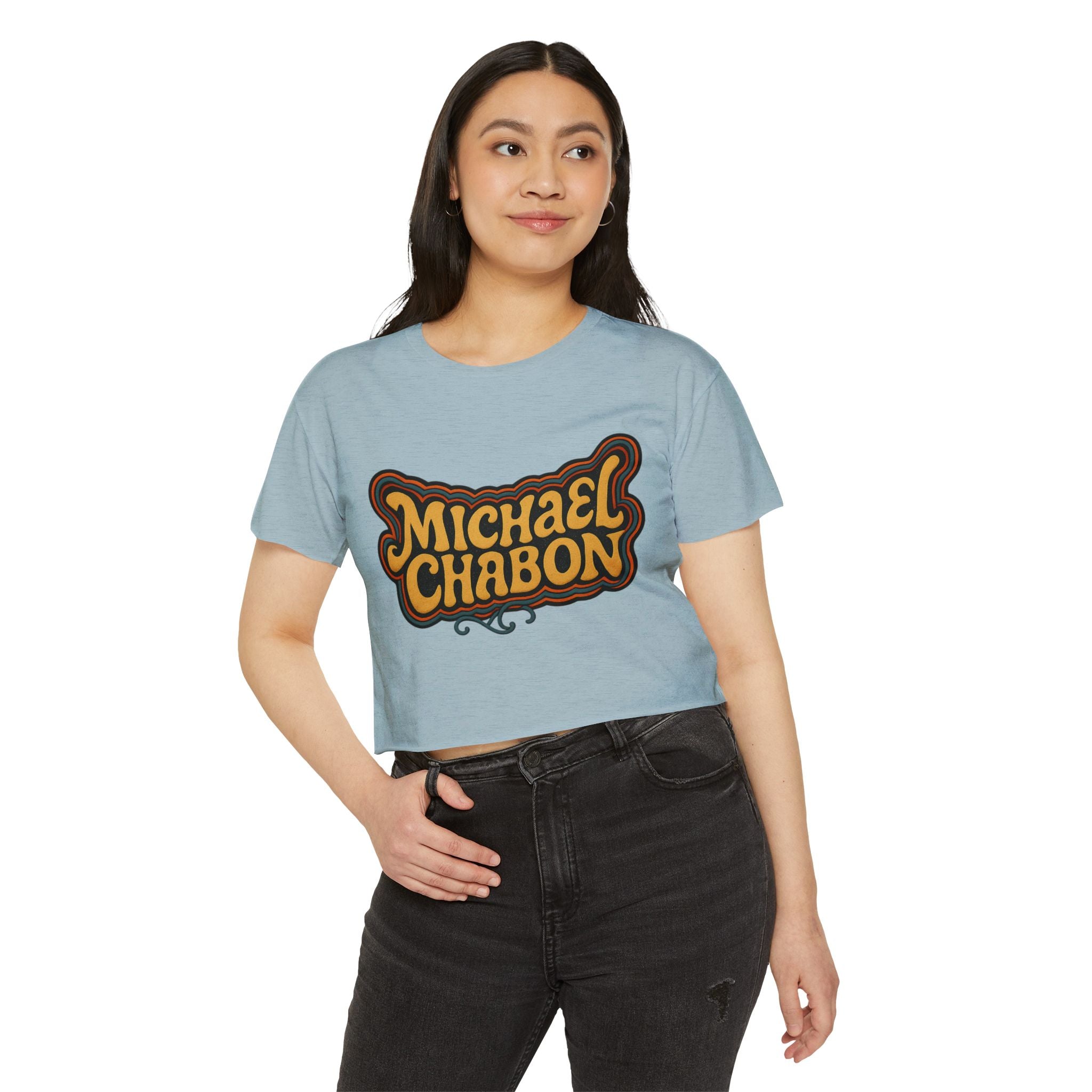 Michael Chabon Prog-Rock Festival Women's Crop Top