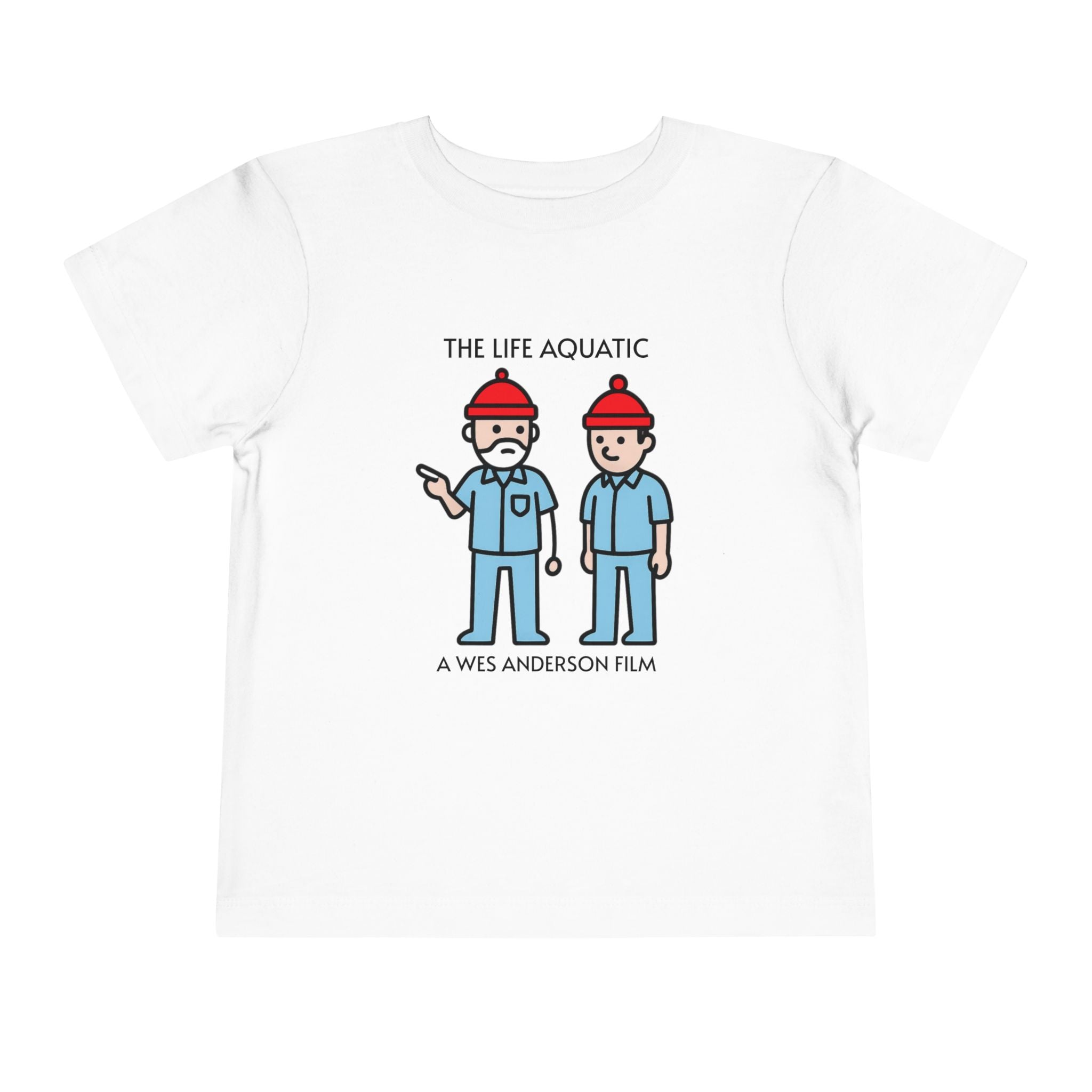 The Life Aquatic - Wes Anderson films - Retro Graphic Kids Shirt