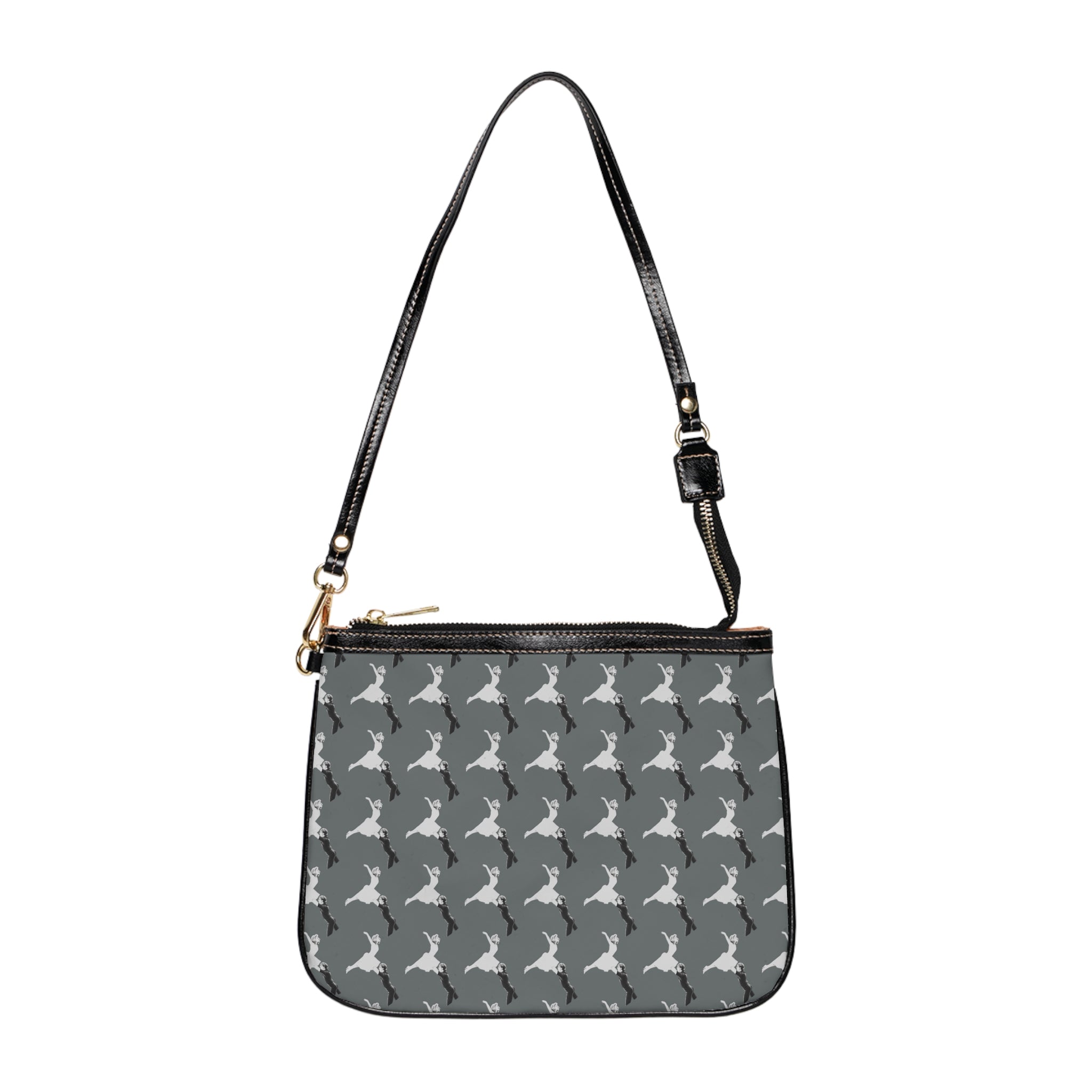 Small Shoulder Bag — Nobody Puts Baby in a Corner Retro Dance Movie Quote Purse