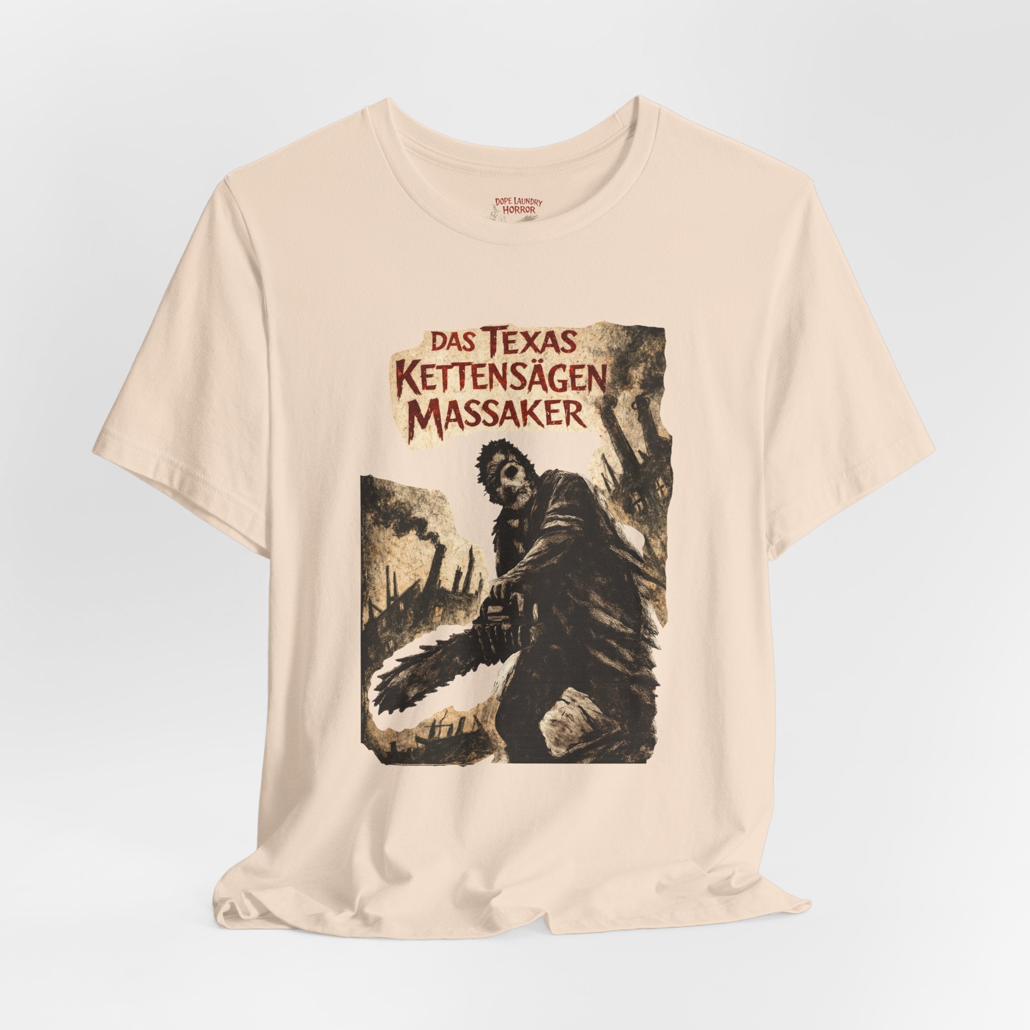 Texas Chainsaw Massacre Vintage Tee — German Expressionist Horror Shirt