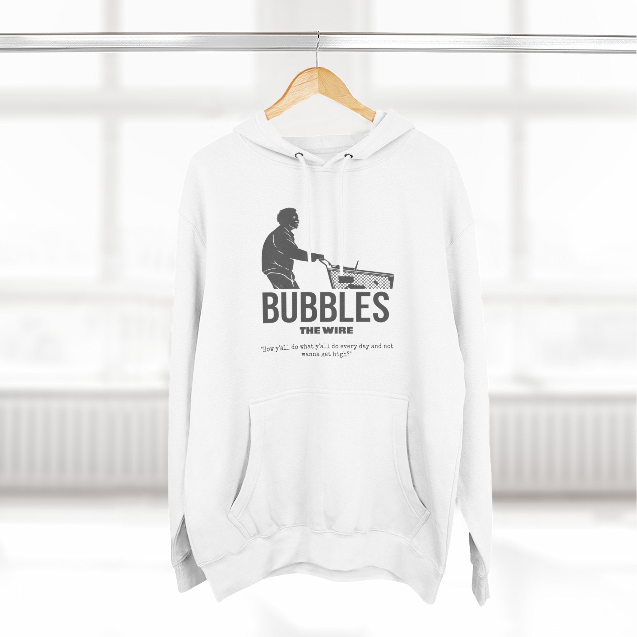 Bubbles 'How y'all do what you do' Fleece Hoodie (The Wire)- Street-wear, Casual Fashion