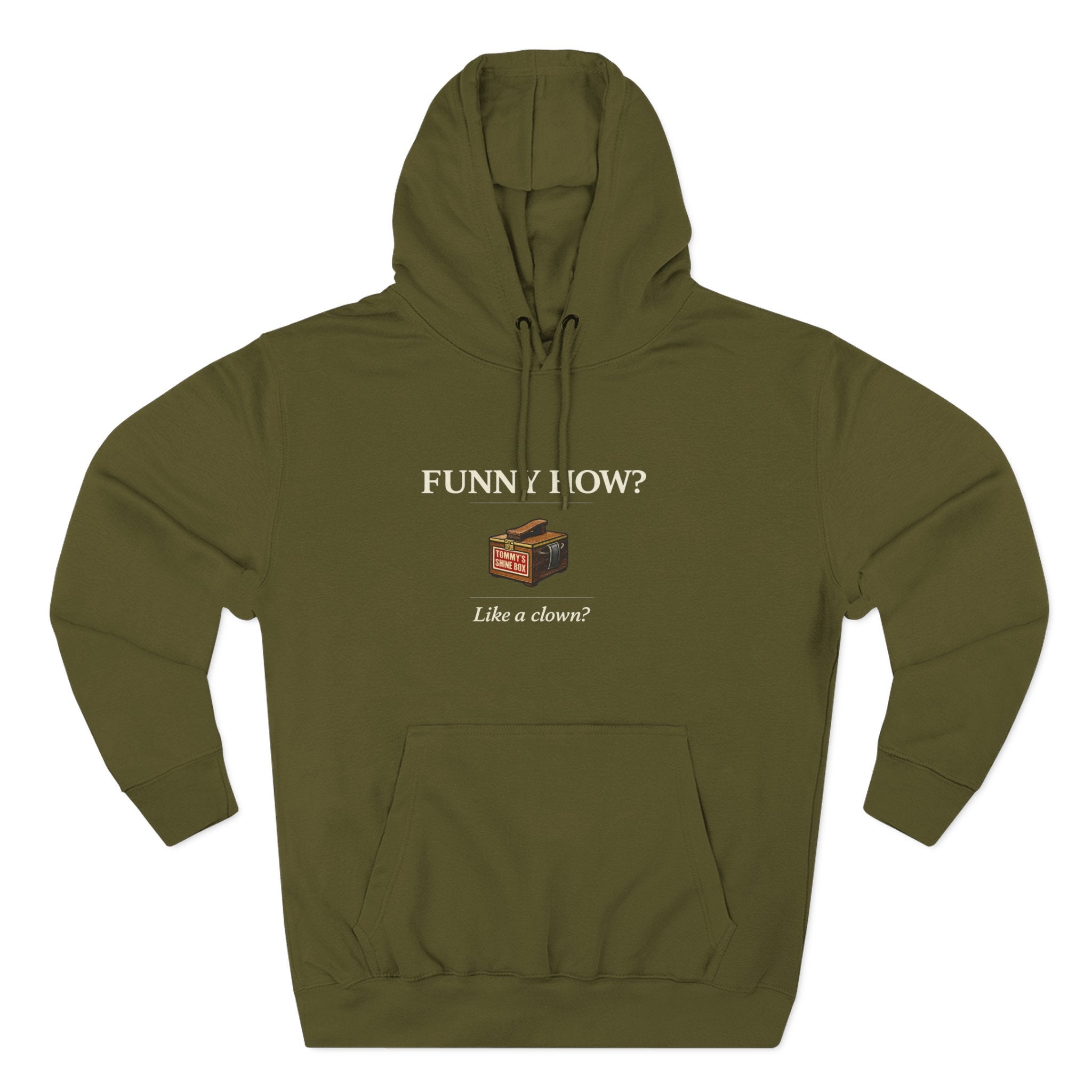 Funny How? Bamboo Lounge Hoodie — Cozy Graphic Fleece Pullover