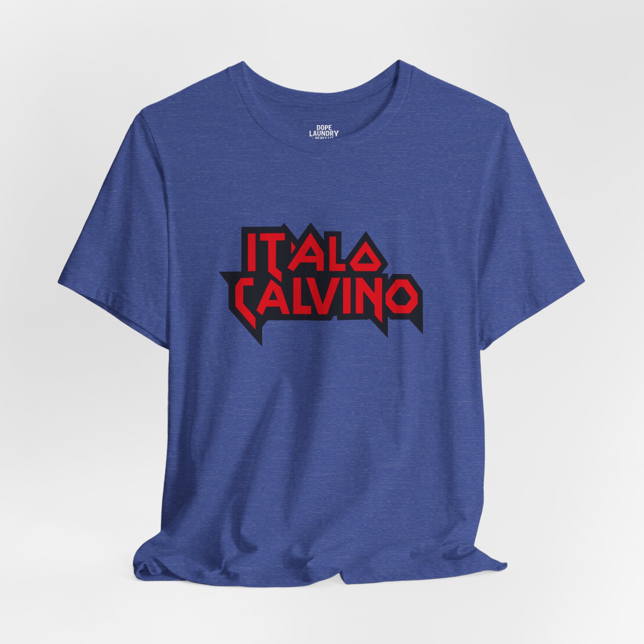 Italo Calvino 'Heavy Lit' Vintage Graphic T-Shirt