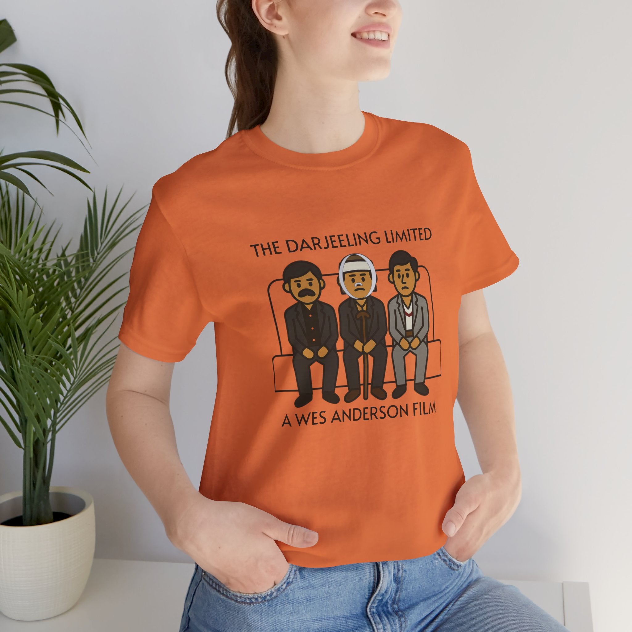 "The Darjeeling Limited" unisex jersey short sleeve tee (A Wes Anderson Film)