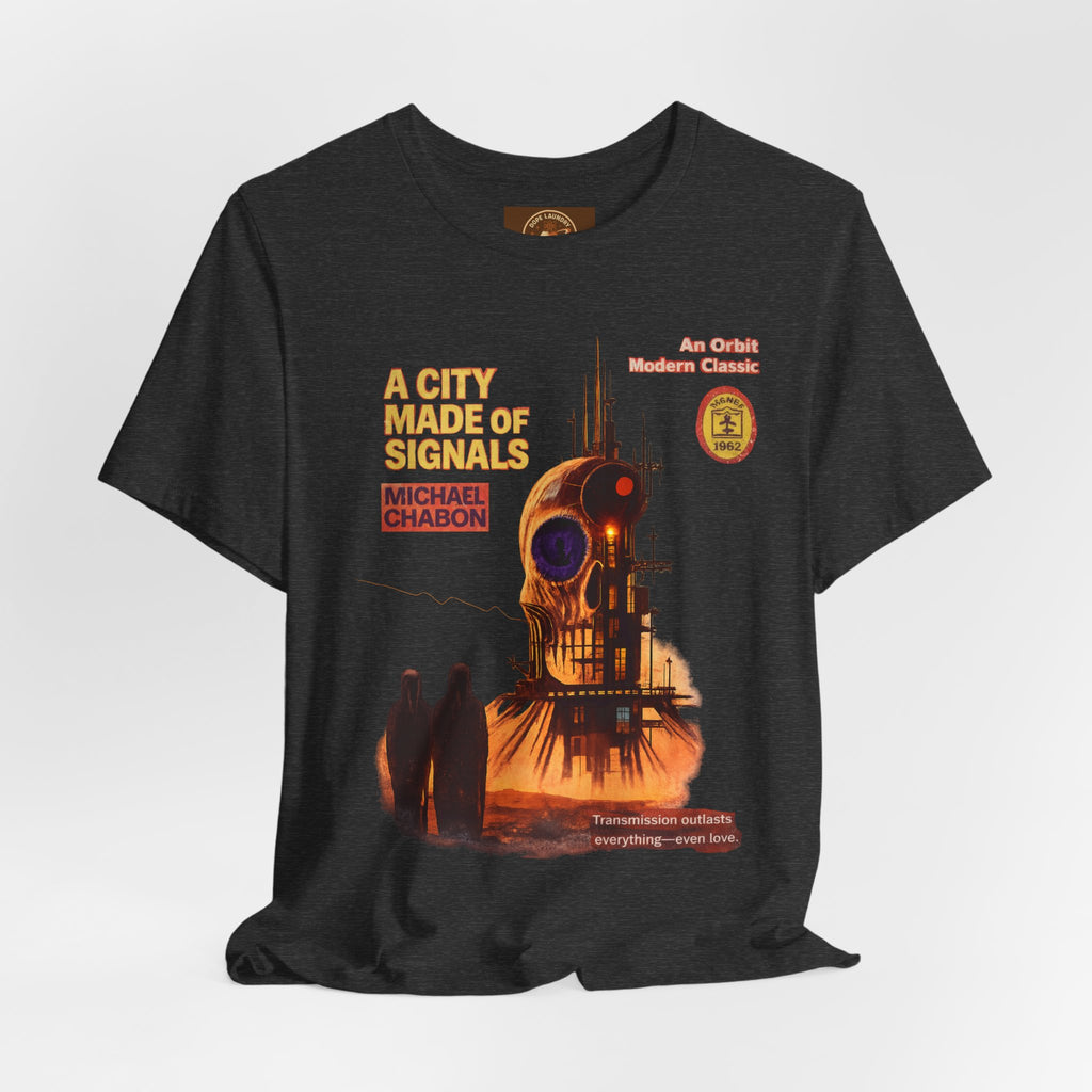 Michael Chabon - Sci-fi Book Cover (variant) - Vintage Graphic T-Shirt