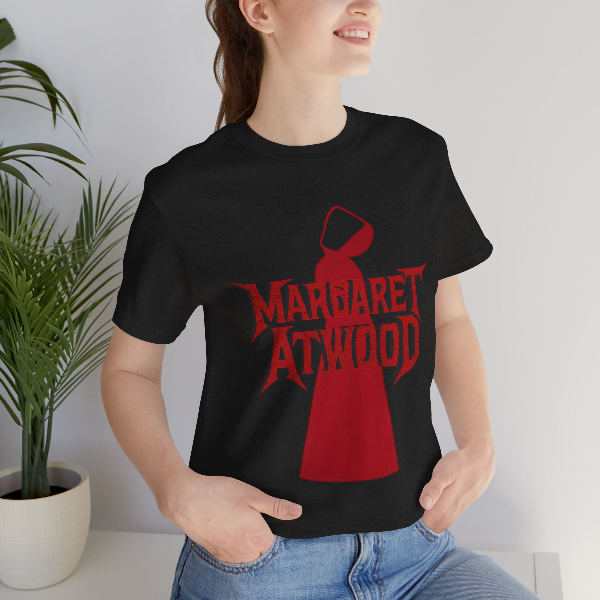 Margaret Atwood "Heavy Lit" Vintage Graphic T-Shirt