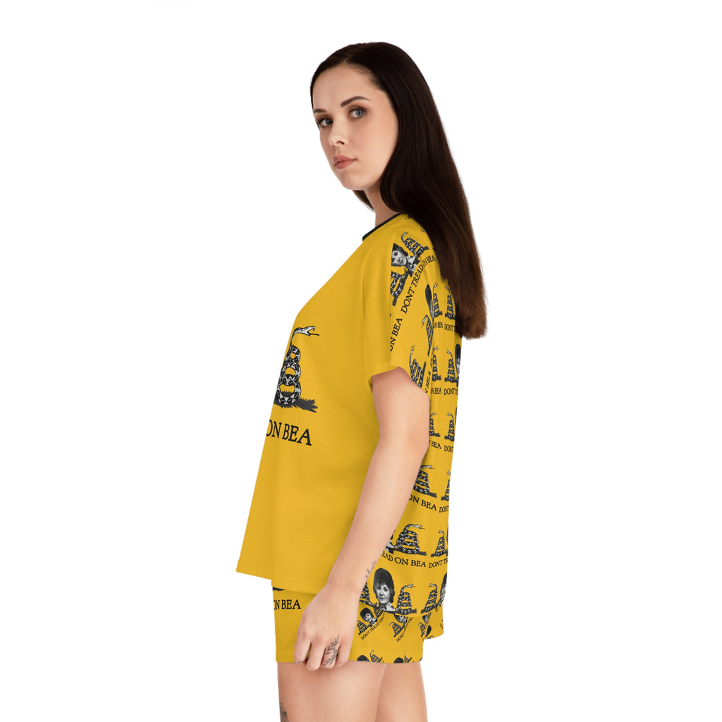 Women's Short Pajama Set - Don't Tread on Bea