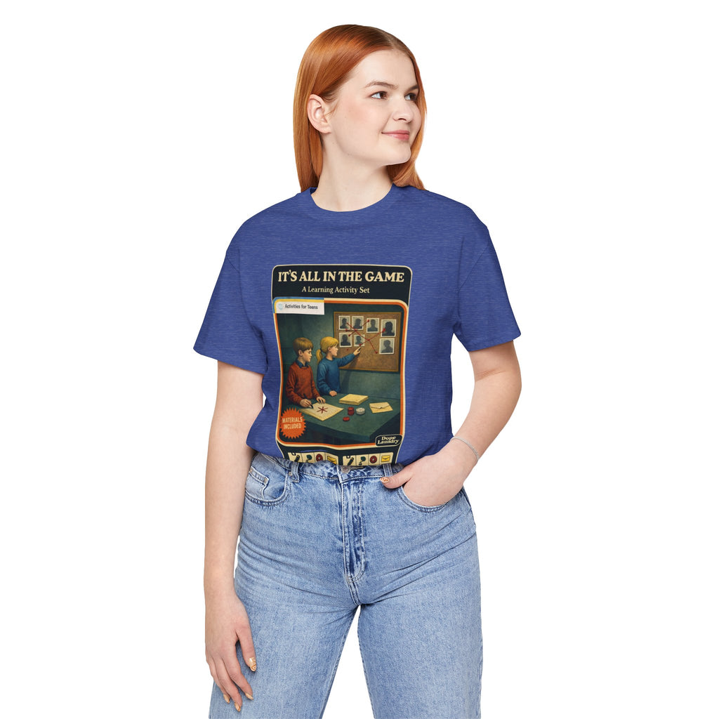 It's All in the Game Learning Activity Set Tee — Educational Game Teacher Shirt
