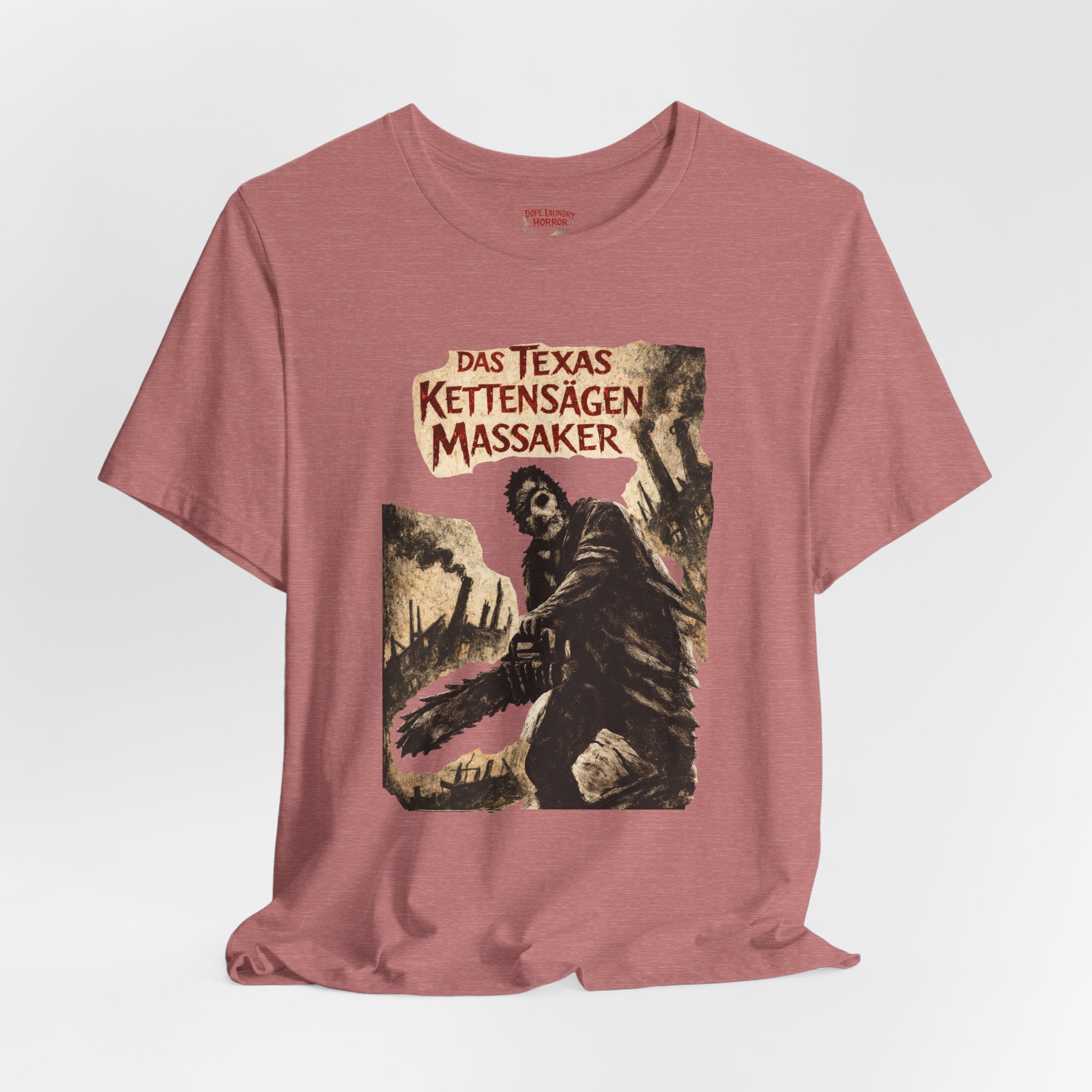 Texas Chainsaw Massacre Vintage Tee — German Expressionist Horror Shirt