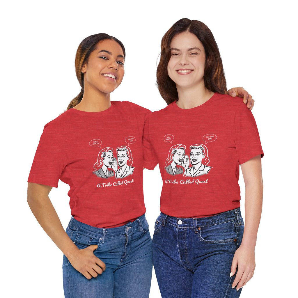 Can I Kick It? vintage 50s Housewife - hip-hop tribute (Unisex Tee)