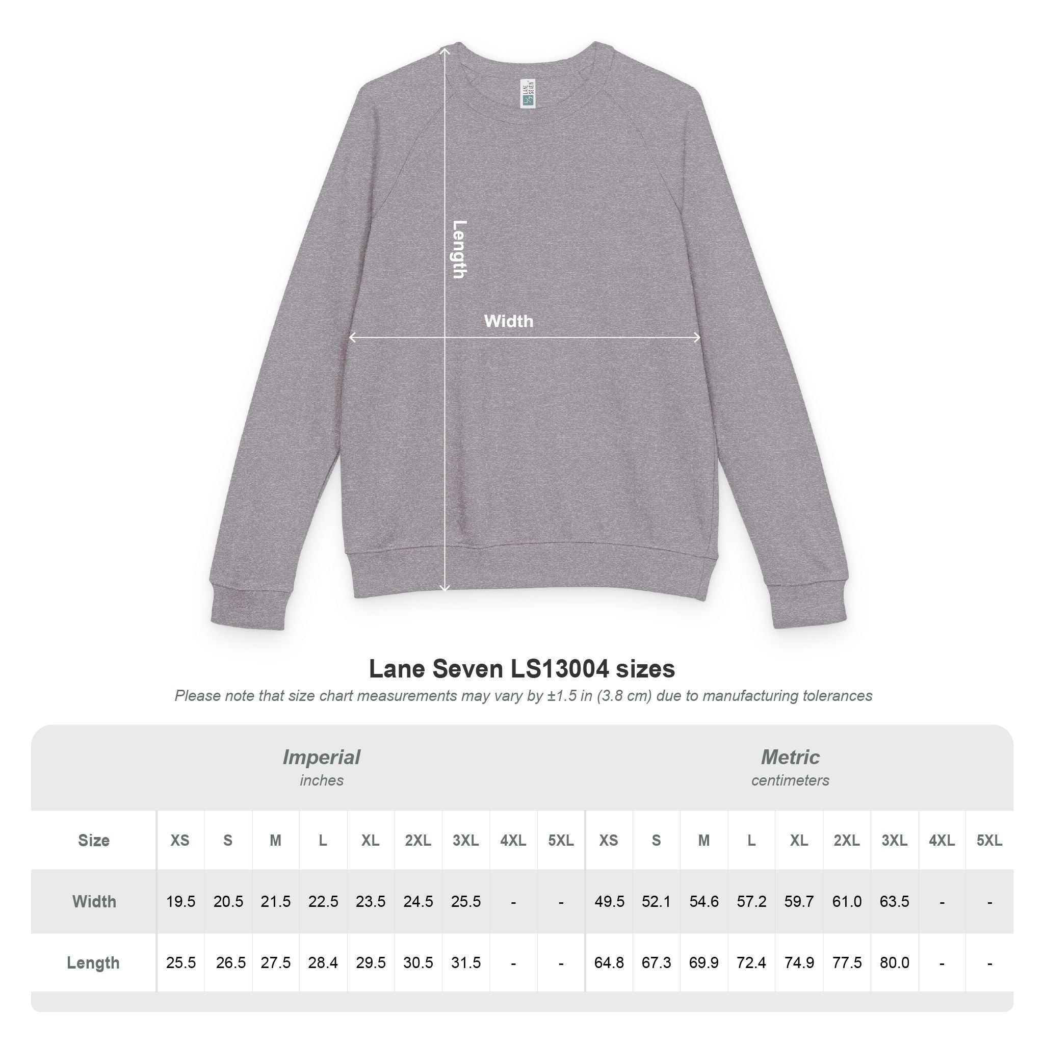 Graphic Raglan Crewneck Sweatshirt — Monochrome Geometric Pattern
