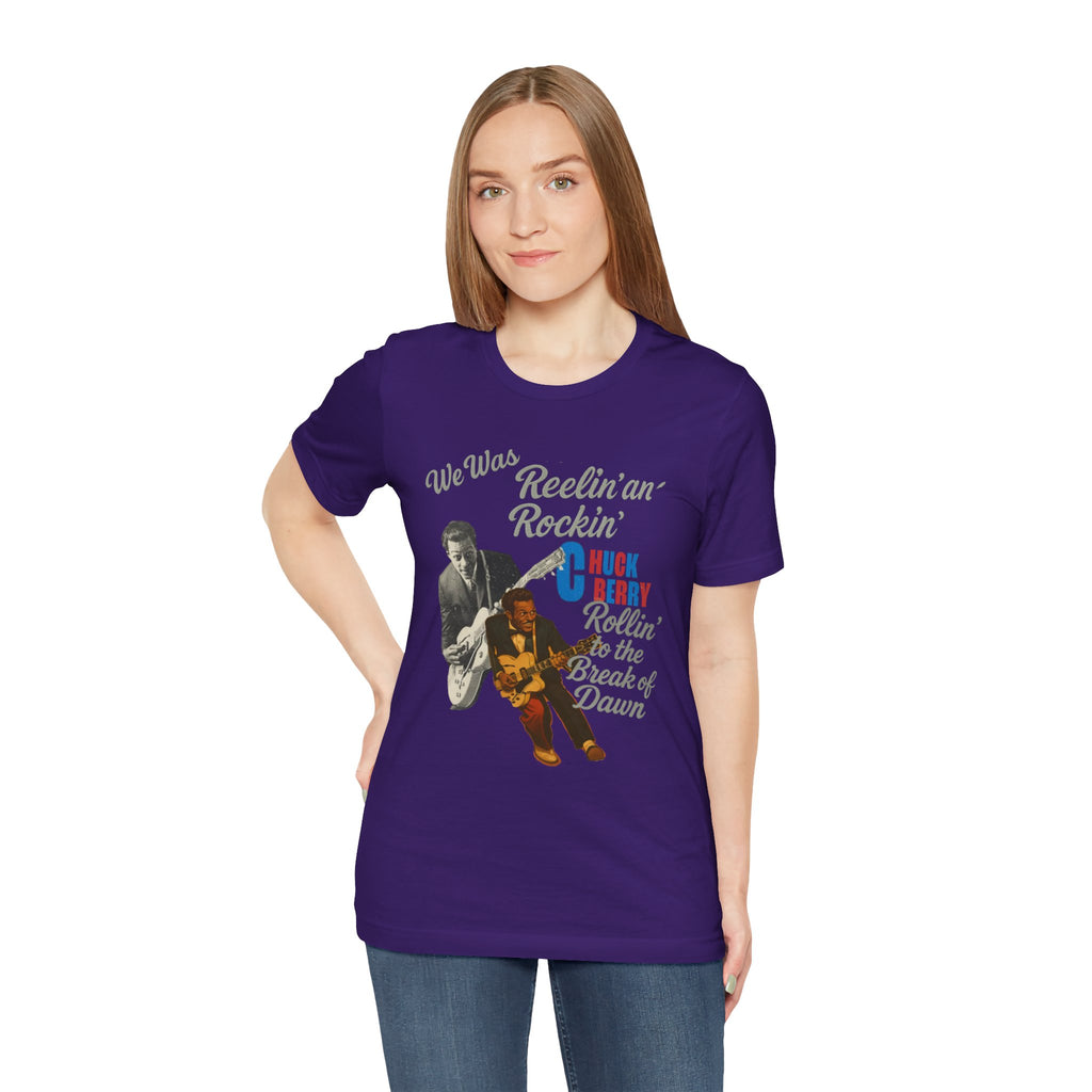 Chuck Berry -  Rock n' Roll Legends Retro Music T-Shirt, unisex tee