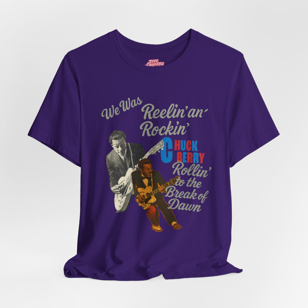 Chuck Berry -  Rock n' Roll Legends Retro Music T-Shirt, unisex tee