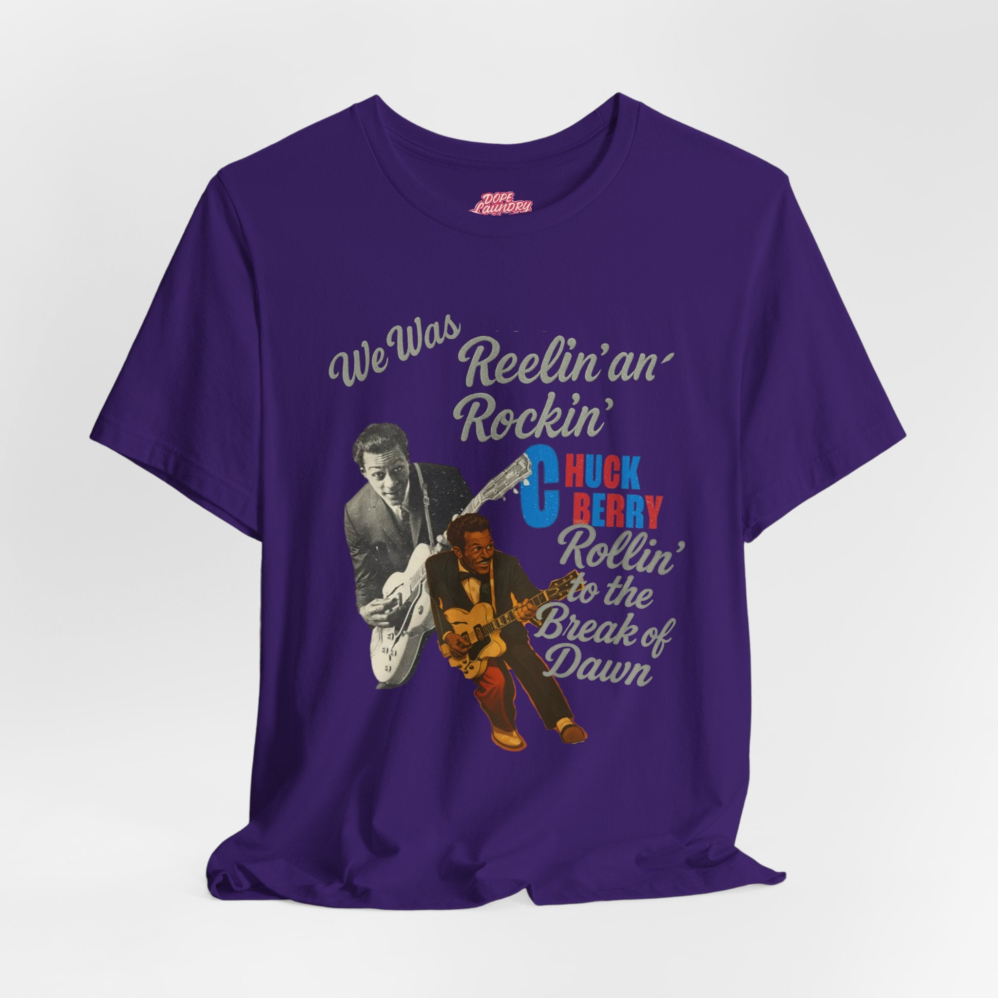 Chuck Berry -  Rock n' Roll Legends Retro Music T-Shirt, unisex tee