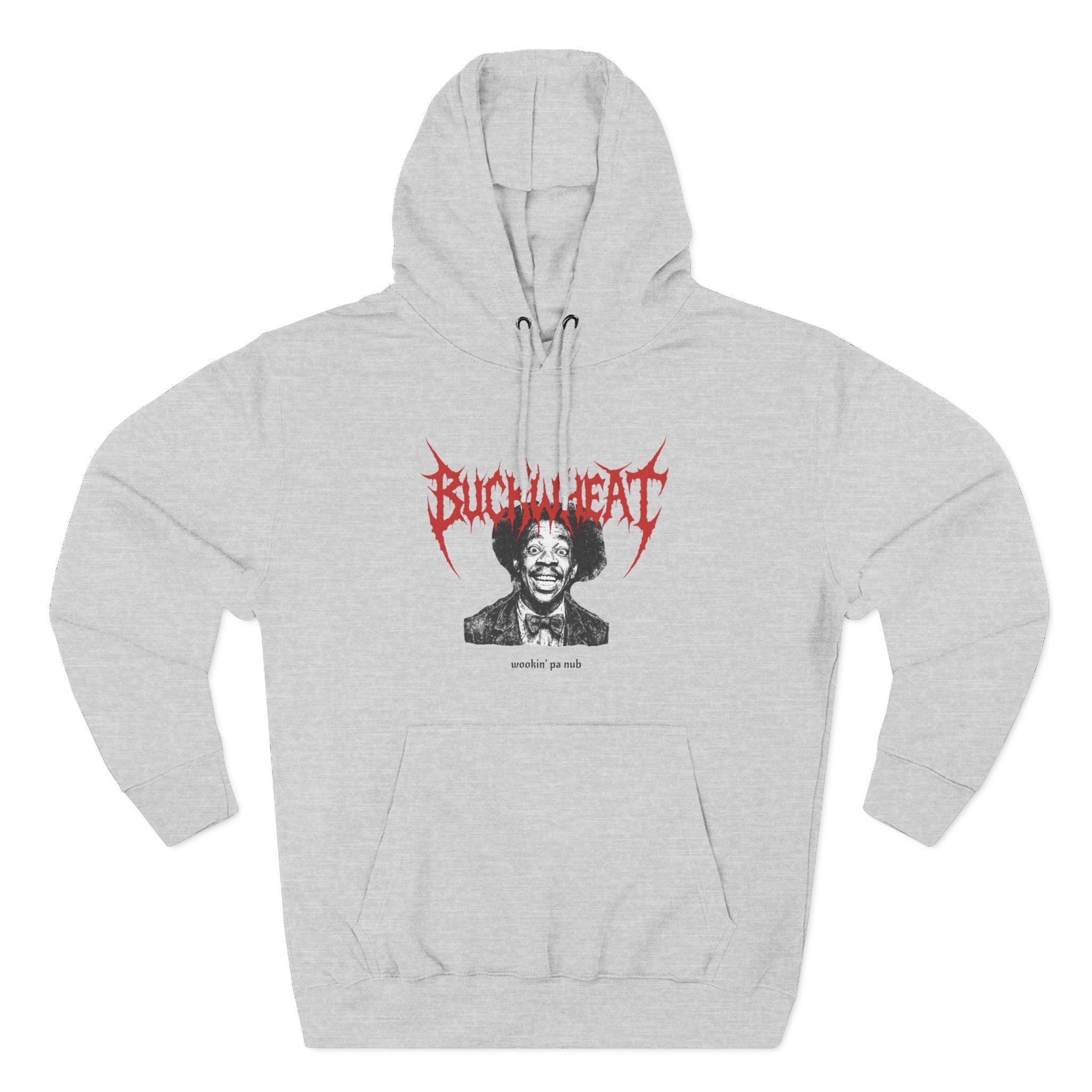 Buckwheat "Wookin' Pa Nub" Death Metal Inspired Fleece Hoodie (SNL, Eddie Murphy)