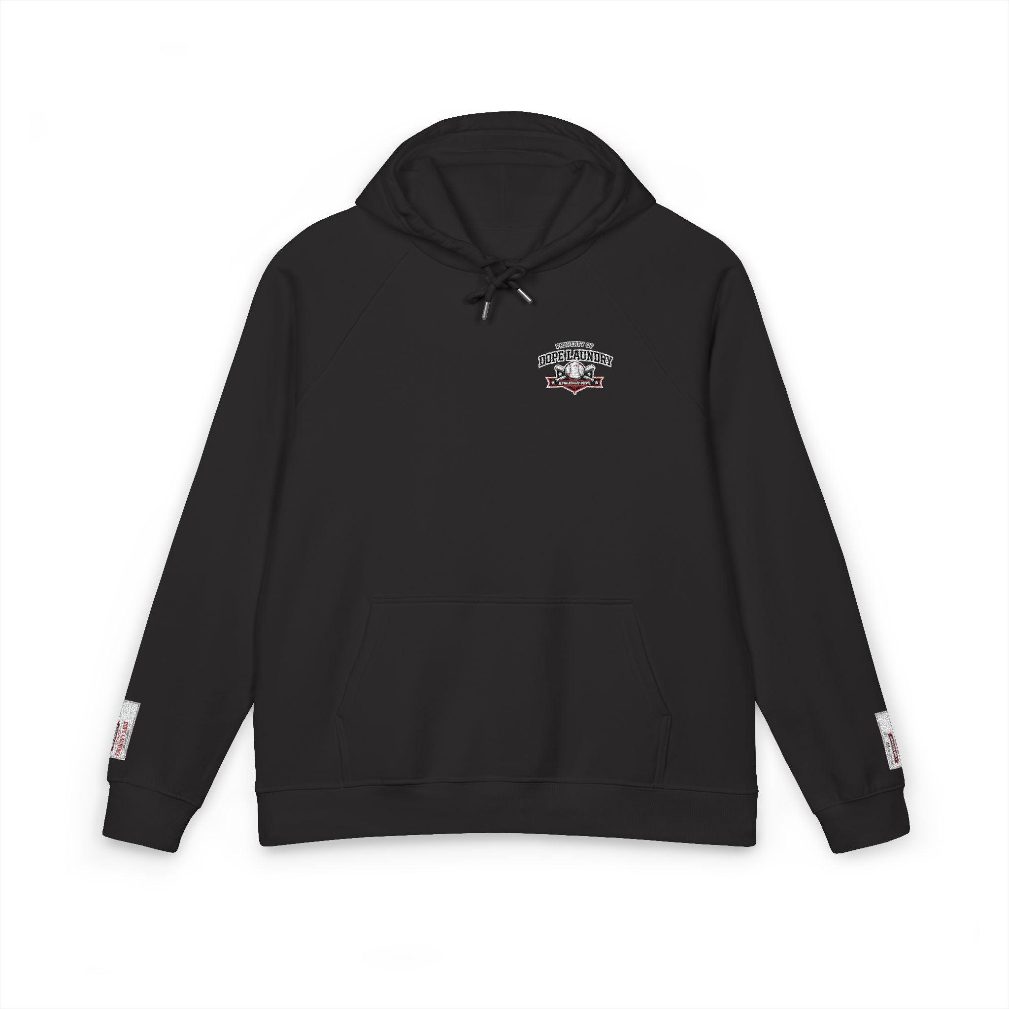 Dope Laundry Athletic Dept Eco Raglan Hoodie — Embroidered