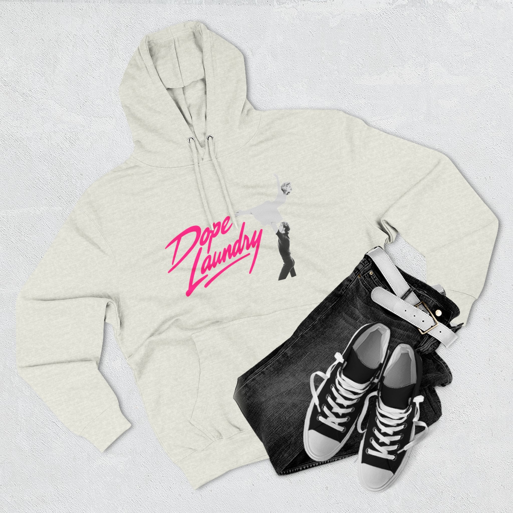 Dope Laundry "Dirty Dancing" Hoodie | Cool Street-wear, Fleece Pullover, Casual Fashion, Cozy Sweatshirt