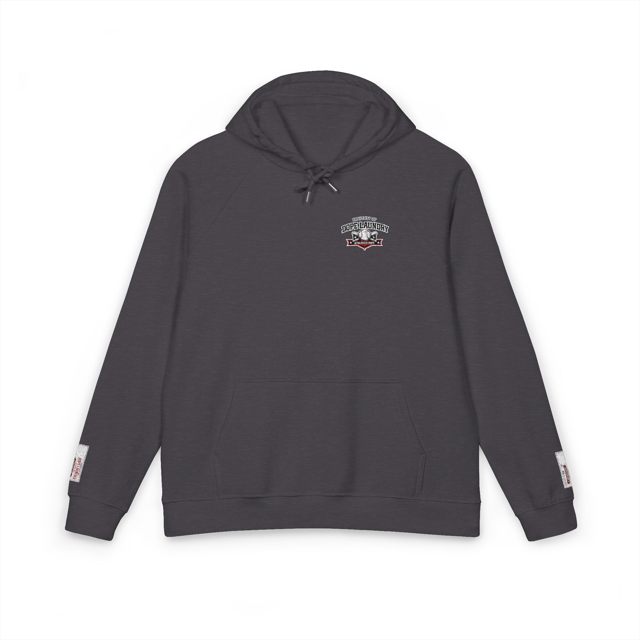 Dope Laundry Athletic Dept Eco Raglan Hoodie — Embroidered