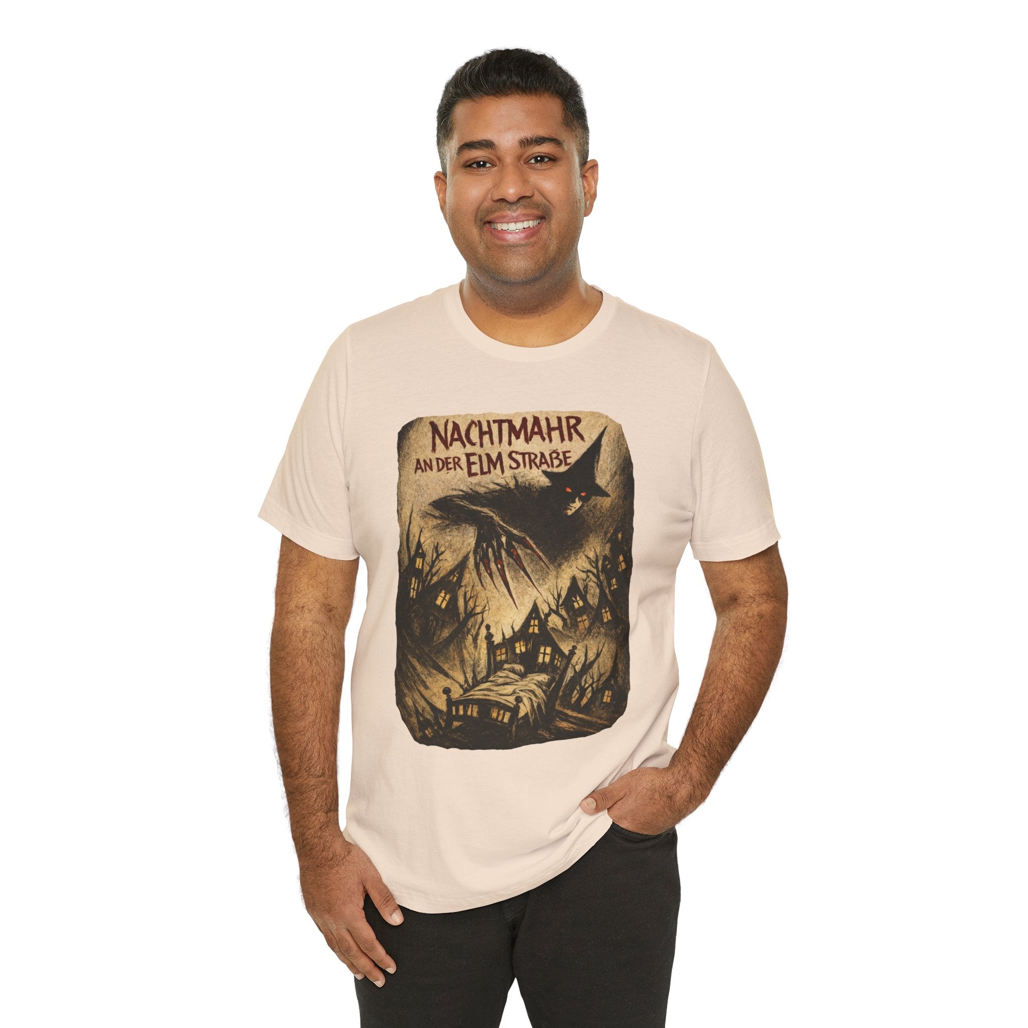 Nightmare on Elm Street Massacre Horror T-Shirt — German Expressionist Style
