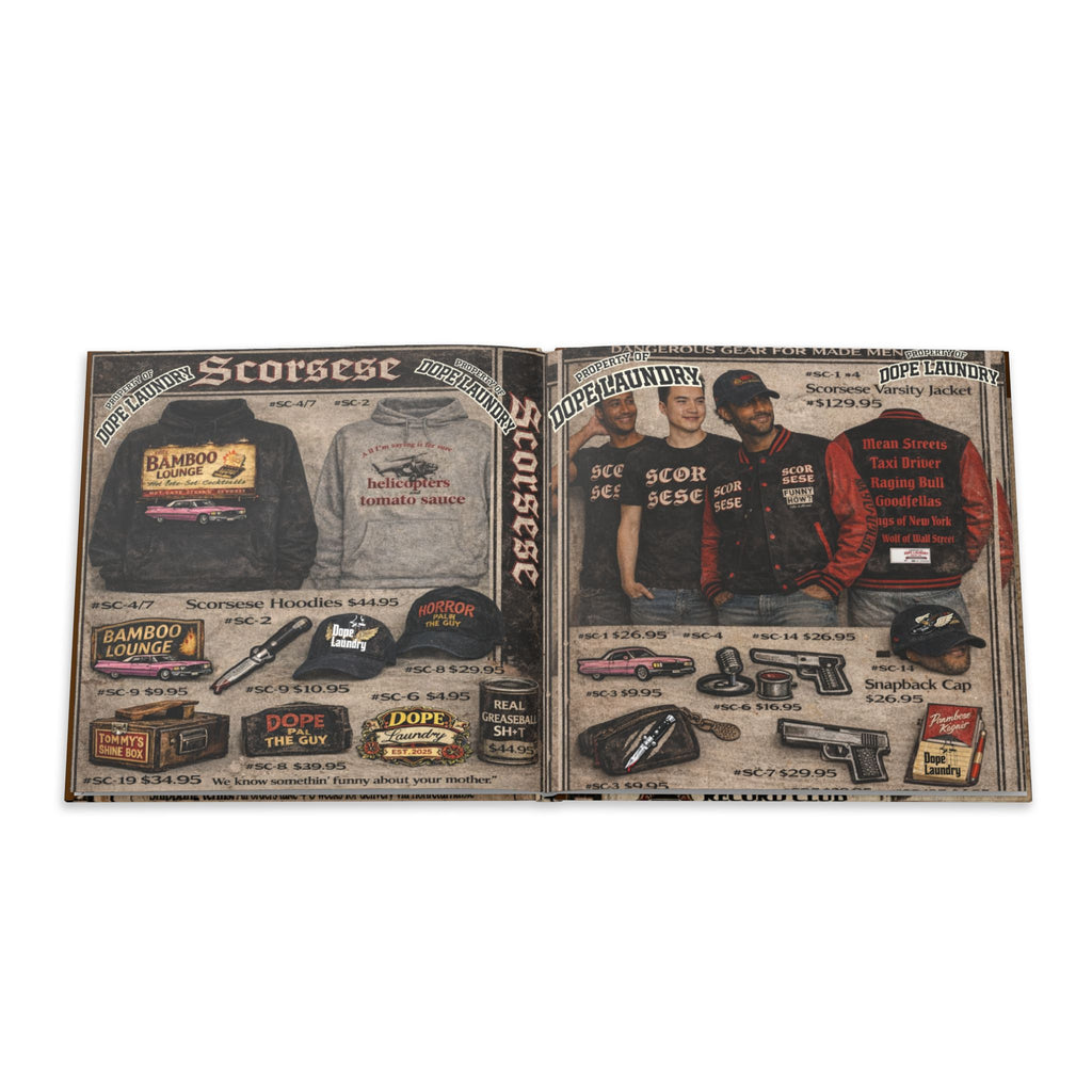 Dope Laundry Atheltics Club Catalog
