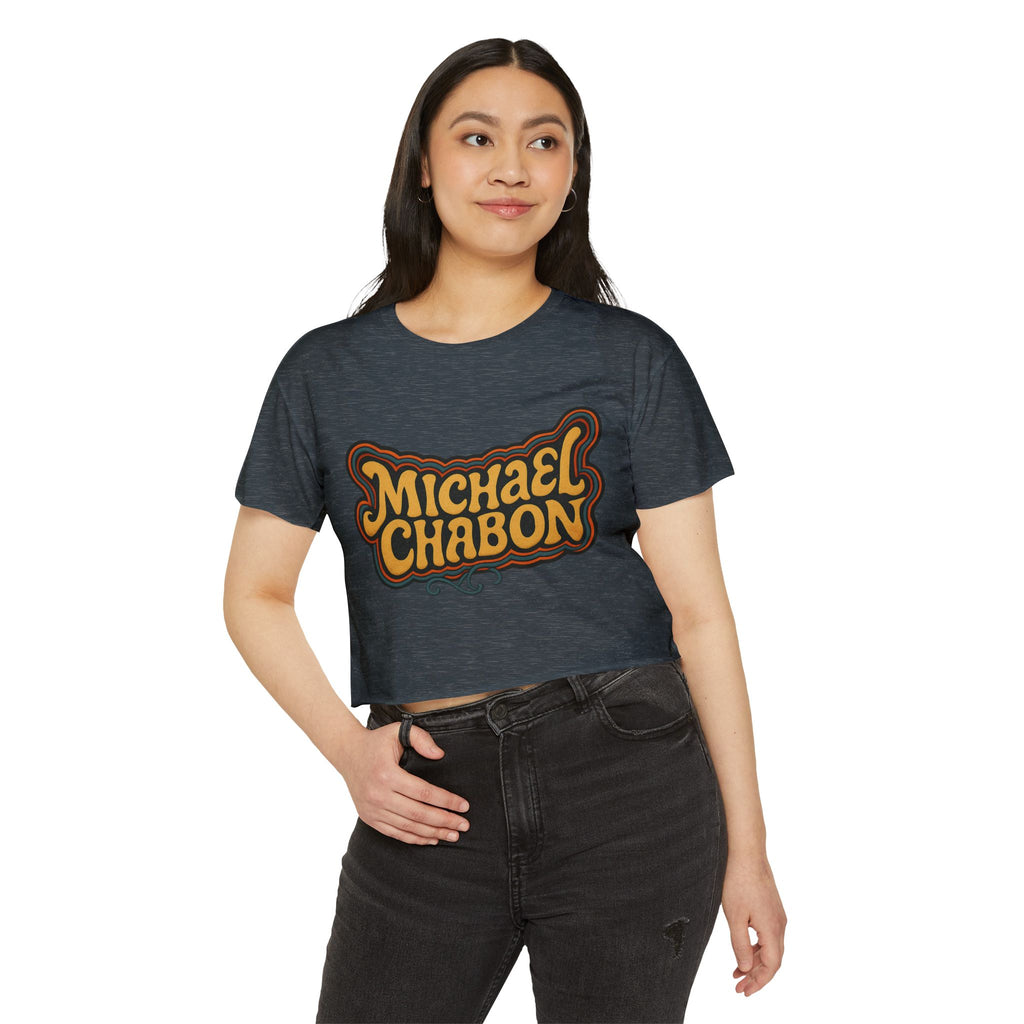 Michael Chabon Prog-Rock Festival Women's Crop Top