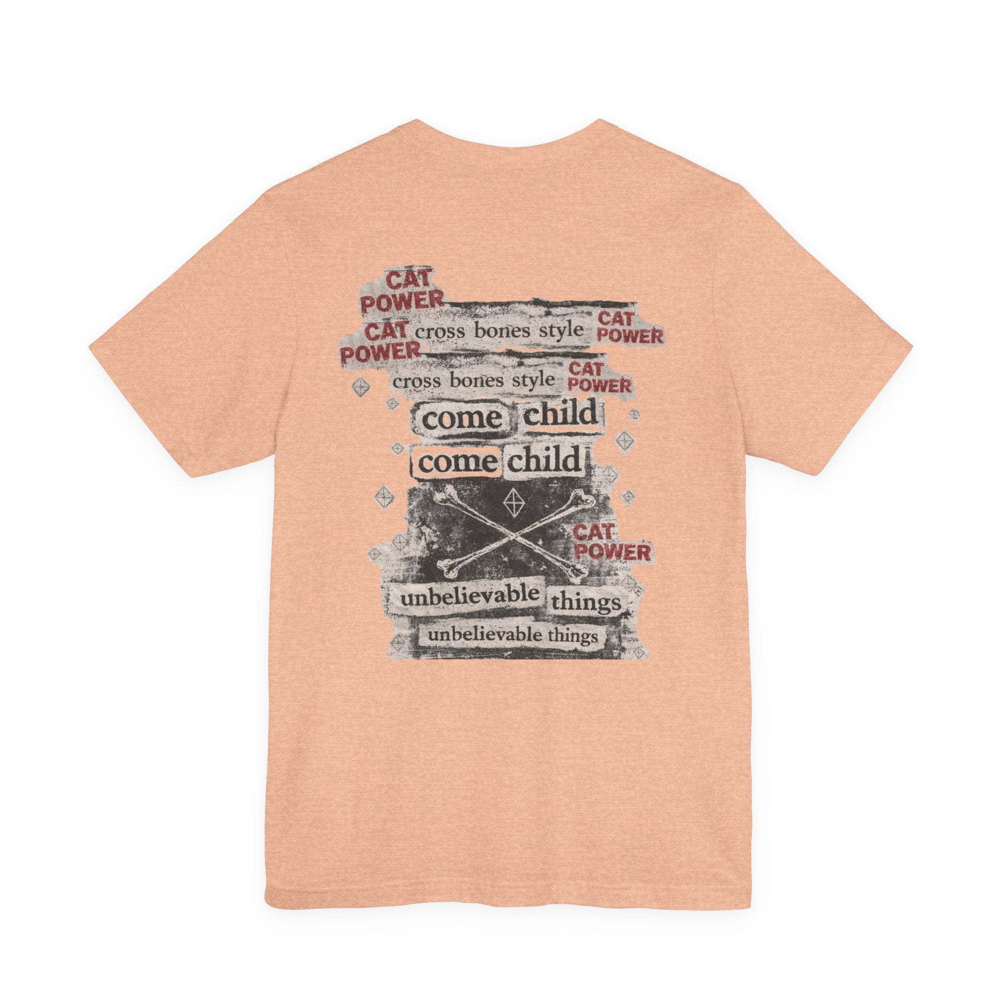 Hater I Have Your Diamonds Tee — Cat Power Fanzine‑Style Unisex T-Shirt