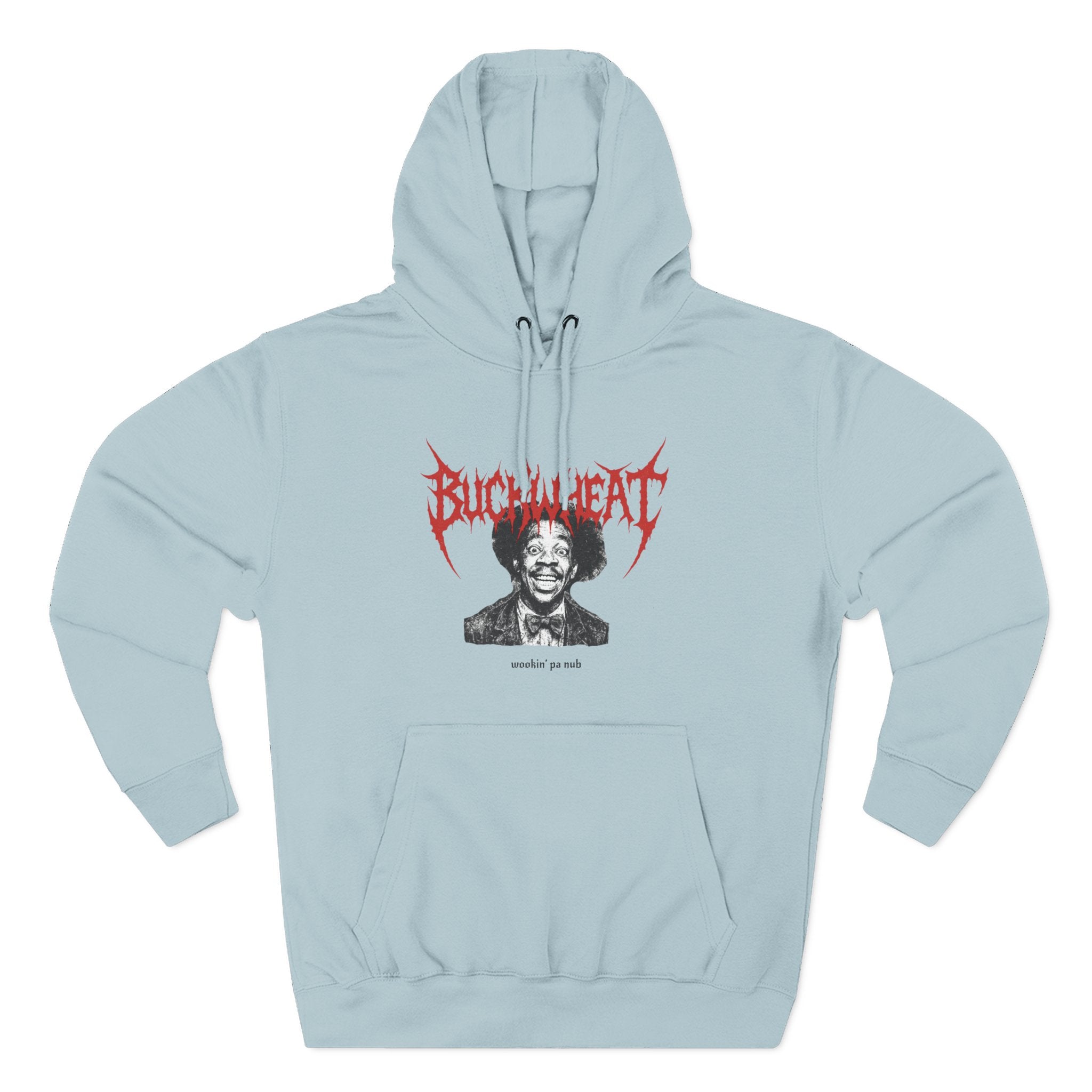Buckwheat "Wookin' Pa Nub" Death Metal Inspired Fleece Hoodie (SNL, Eddie Murphy)