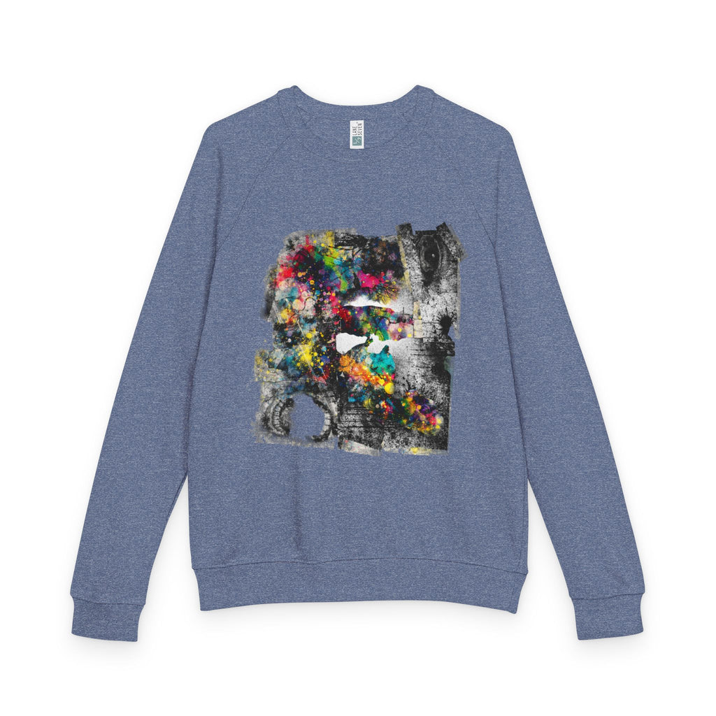 Splatterpaint Raglan Crewneck Sweatshirt