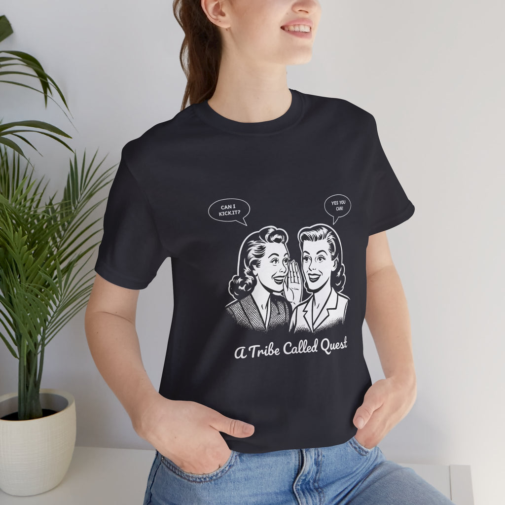 Can I Kick It? vintage 50s Housewife - hip-hop tribute (Unisex Tee)