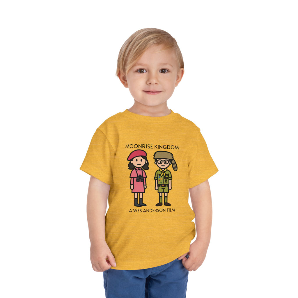 Toddler Tee - Moonrise Kingdom - Wes Anderson films - Retro Graphic Kids Shirt