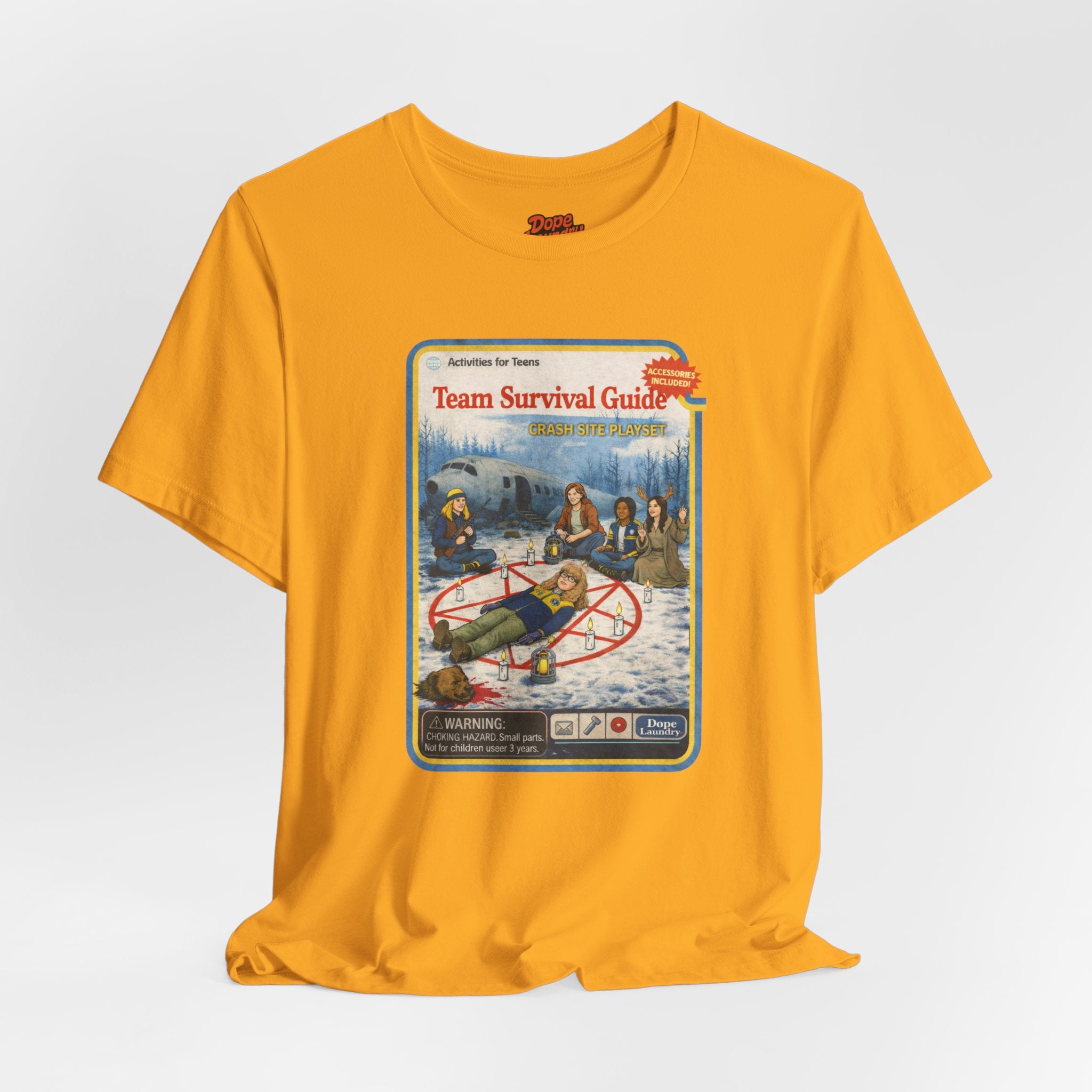 Yellowjackets "Team Survival Guide" Vintage TV Show Tee