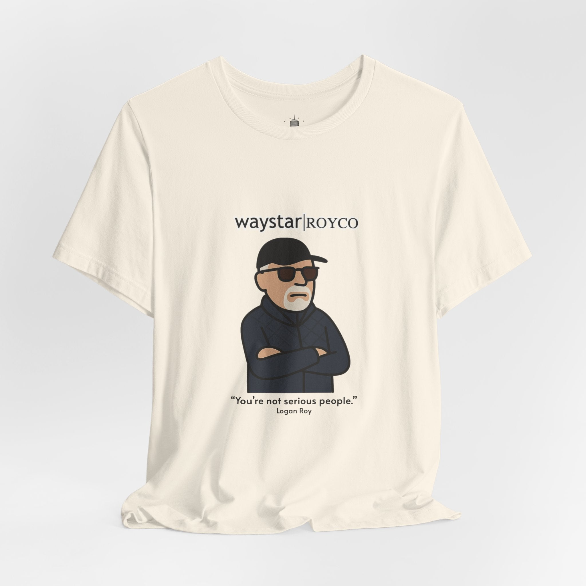 Logan Roy "Serious People" unisex jersey Tee (Succession)