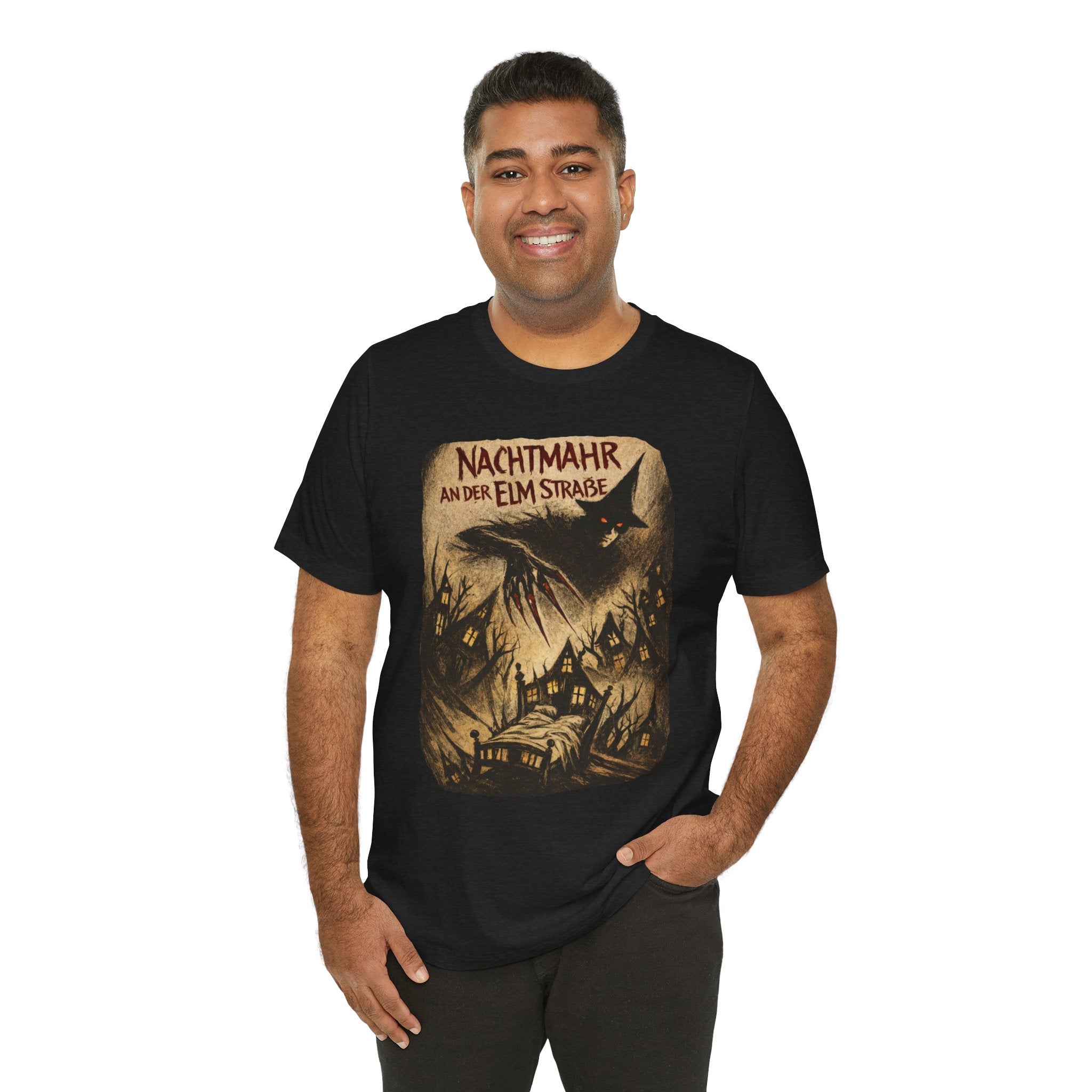 Nightmare on Elm Street Massacre Horror T-Shirt — German Expressionist Style