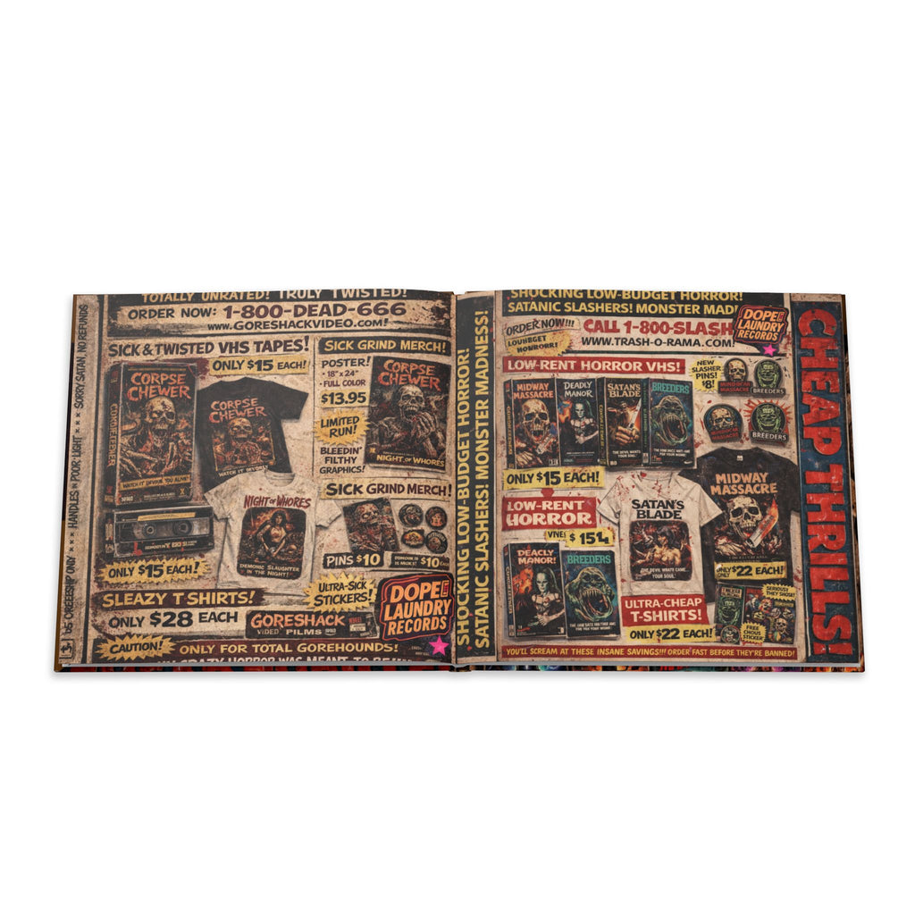 Hardcover Photo Book — Movie Mash-Up Universe: Retro Sci‑Fi Poster Collection