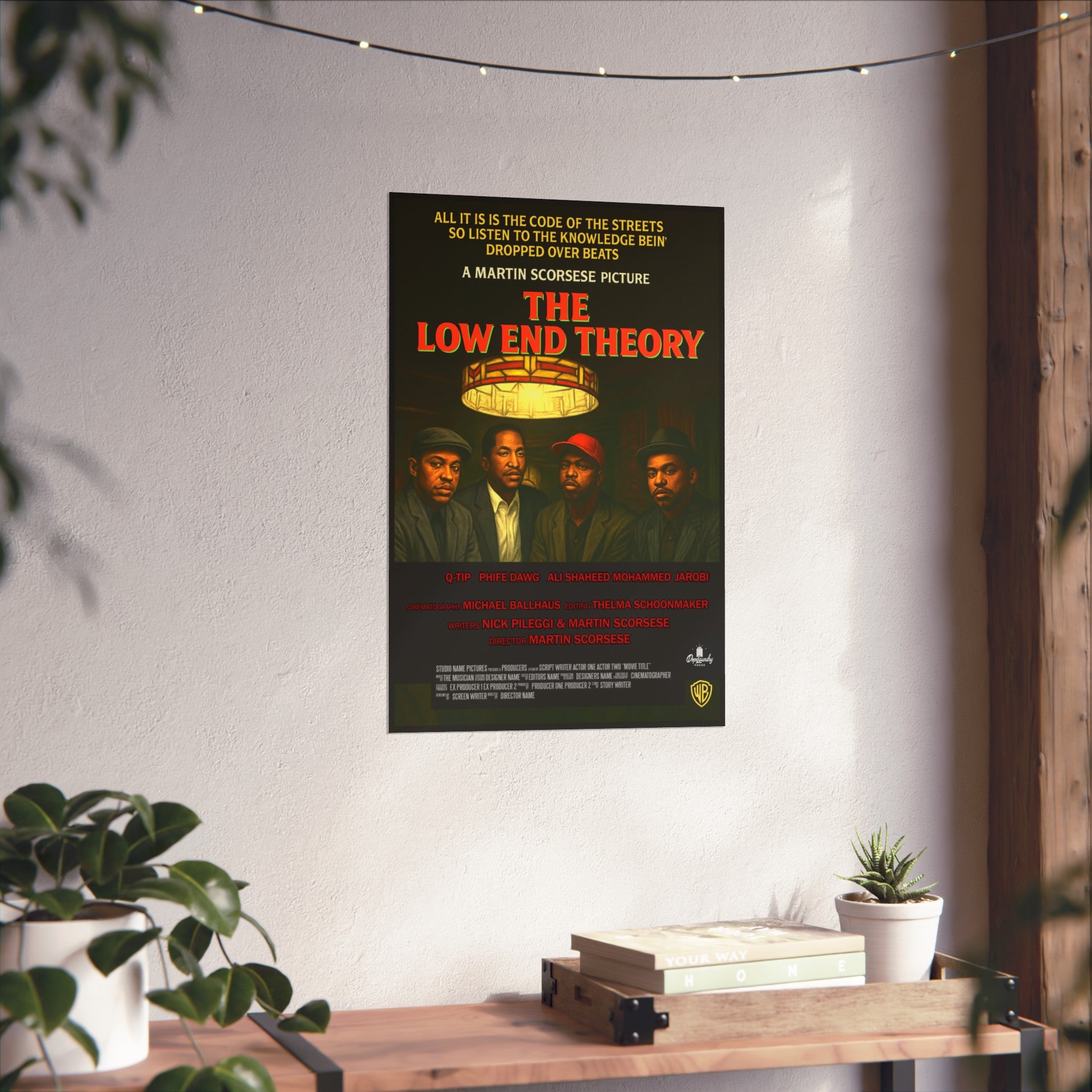 Fine Art Posters - The Low End Theory Grind House Print (Goodfellas, Scorsese) - Film Lovers Home Decor