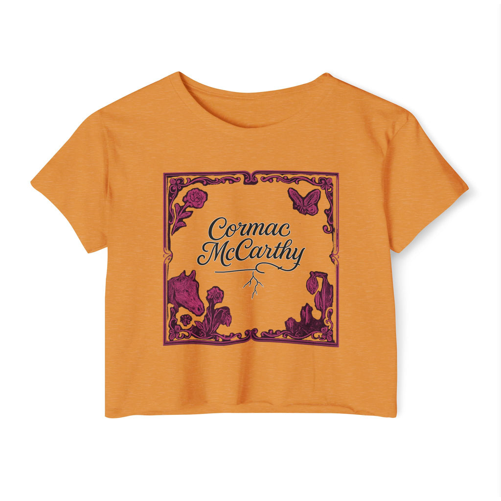 Corman McCarthy Festival Women's Graphic Crop Top