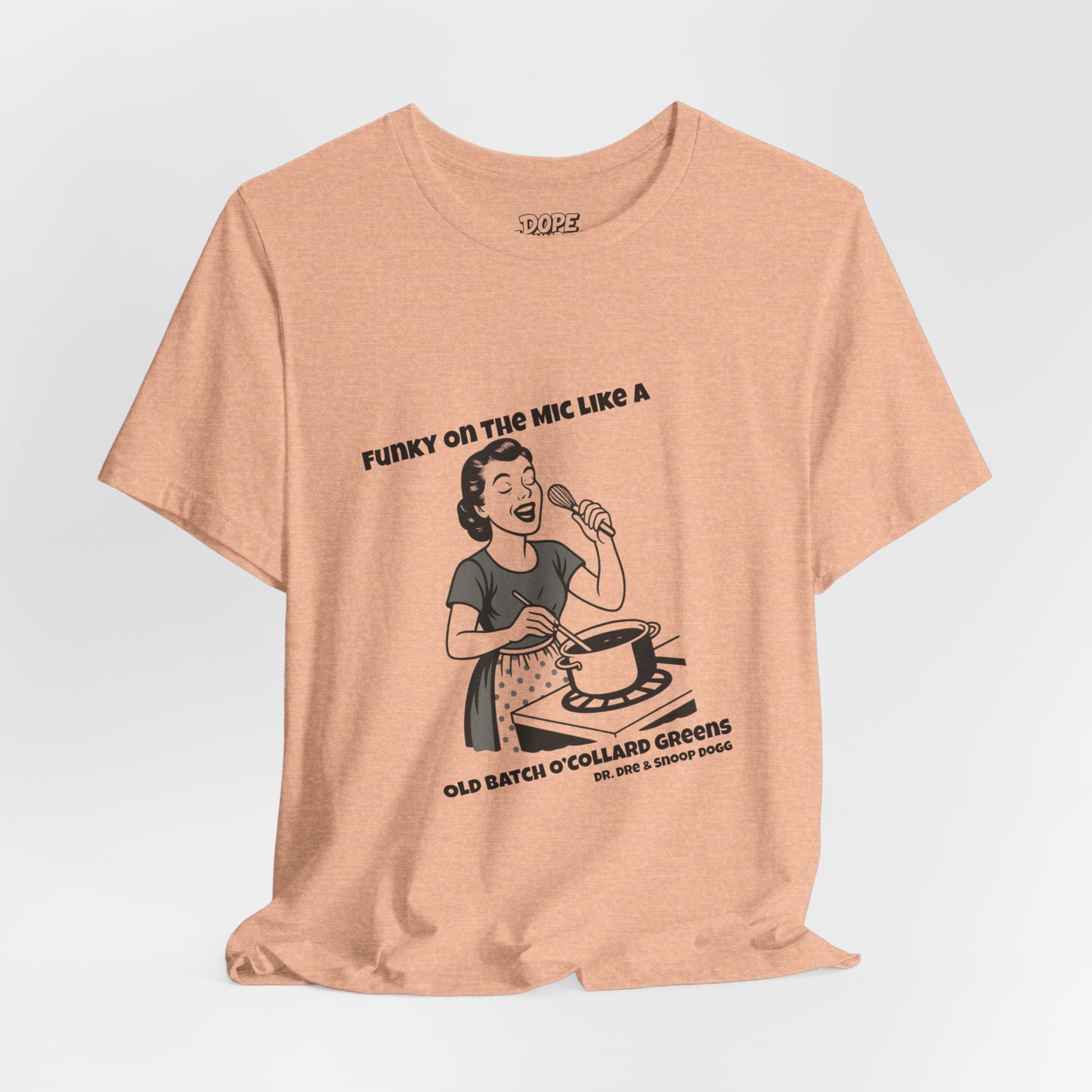 Funky on the Mic - Music Mash-up/ Vintage 50s Housewife (Unisex Tee)