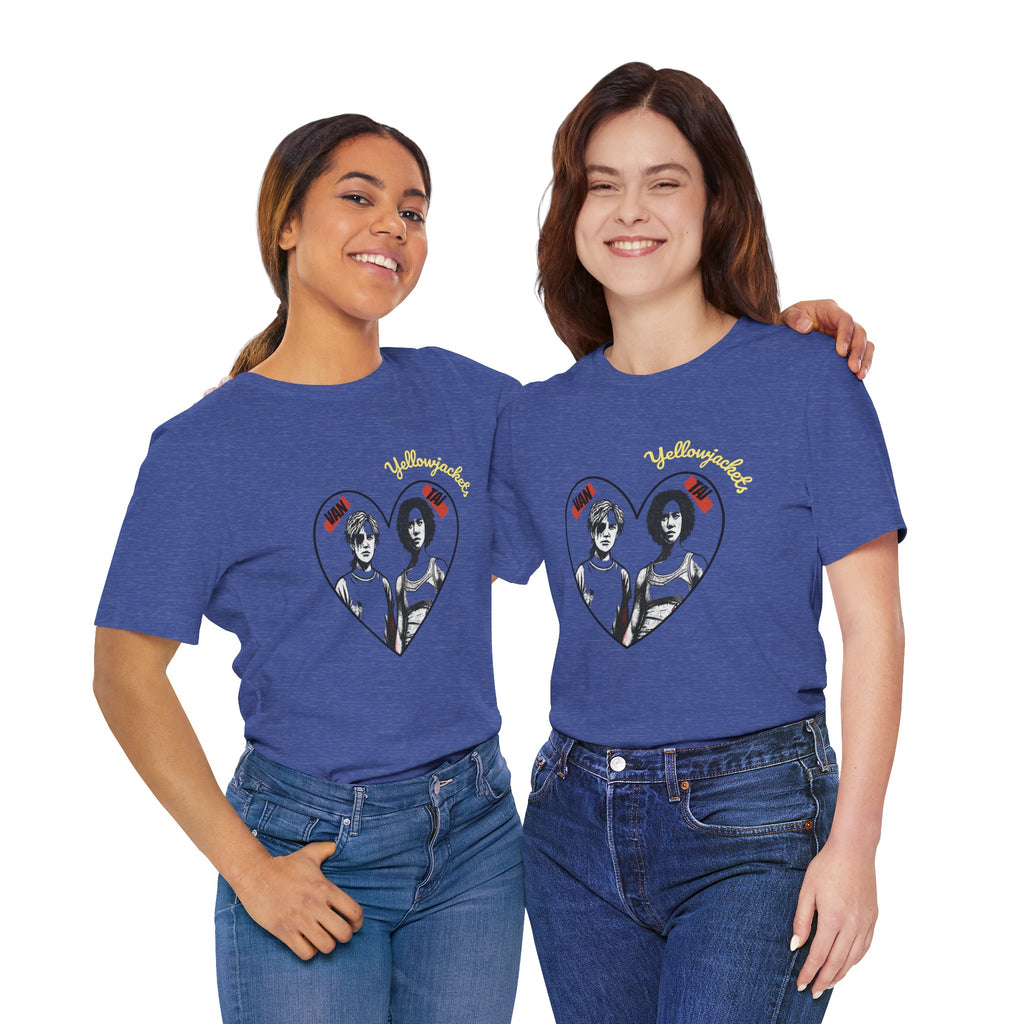 Van & Tai (Yellowjackets) - unisex jersey short sleeve tee (Yellowjackets tv series)