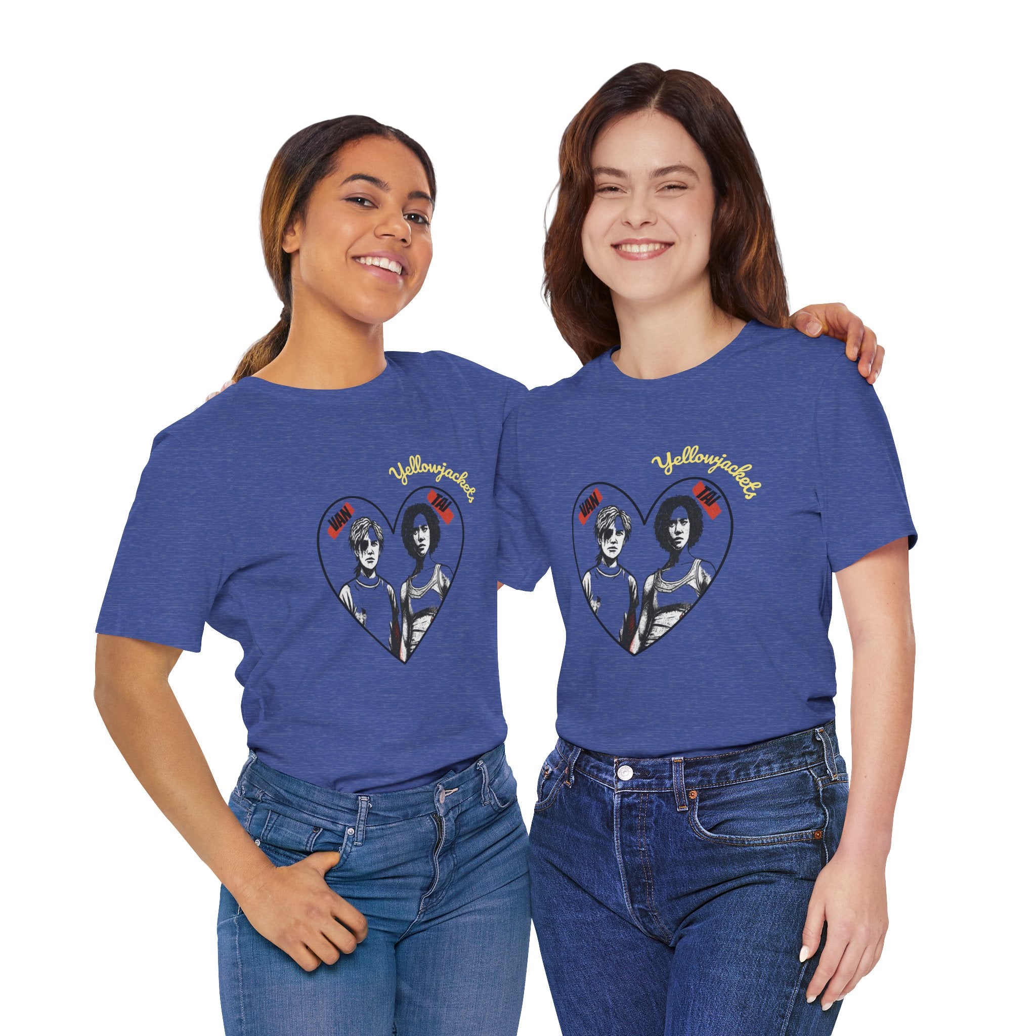 Van & Tai (Yellowjackets) - unisex jersey short sleeve tee (Yellowjackets tv series)