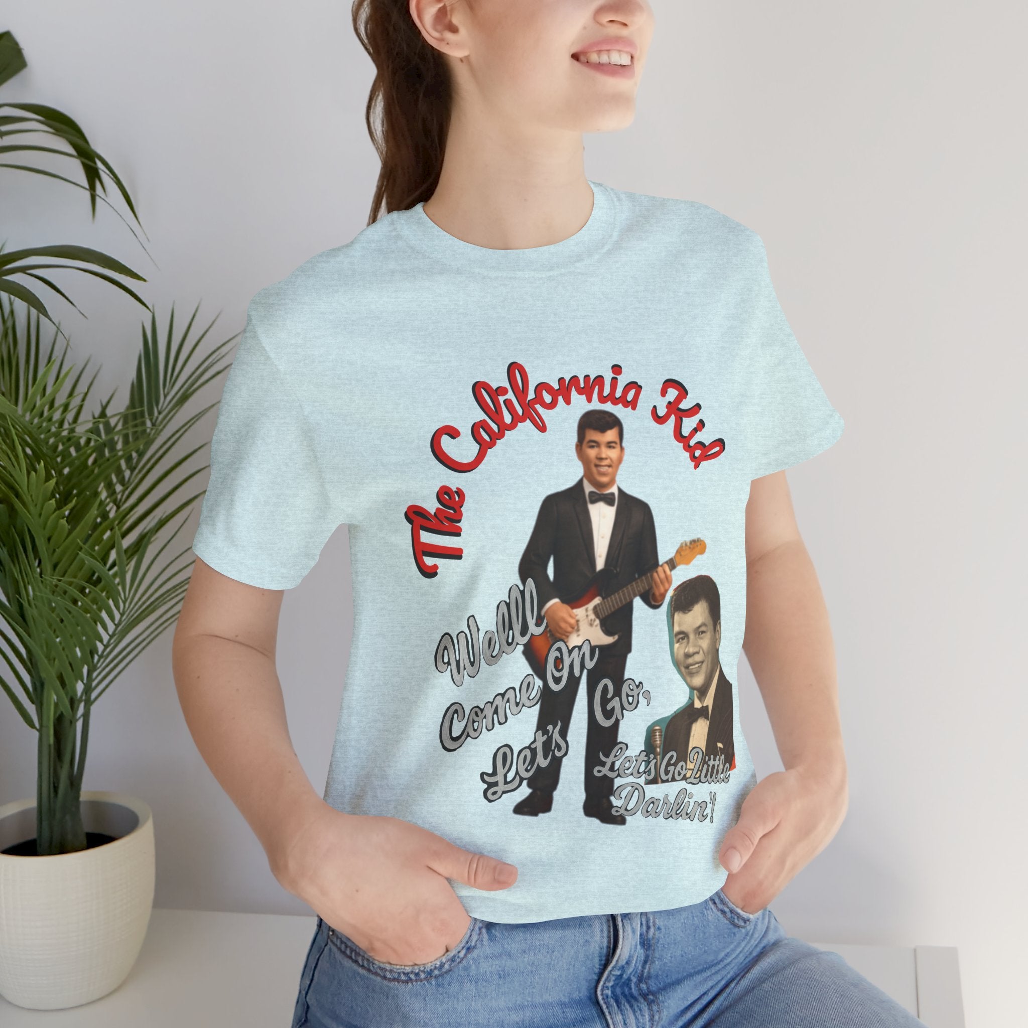 Ritchie Valens -  Rock n' Roll Legends Retro Music T-Shirt, unisex tee