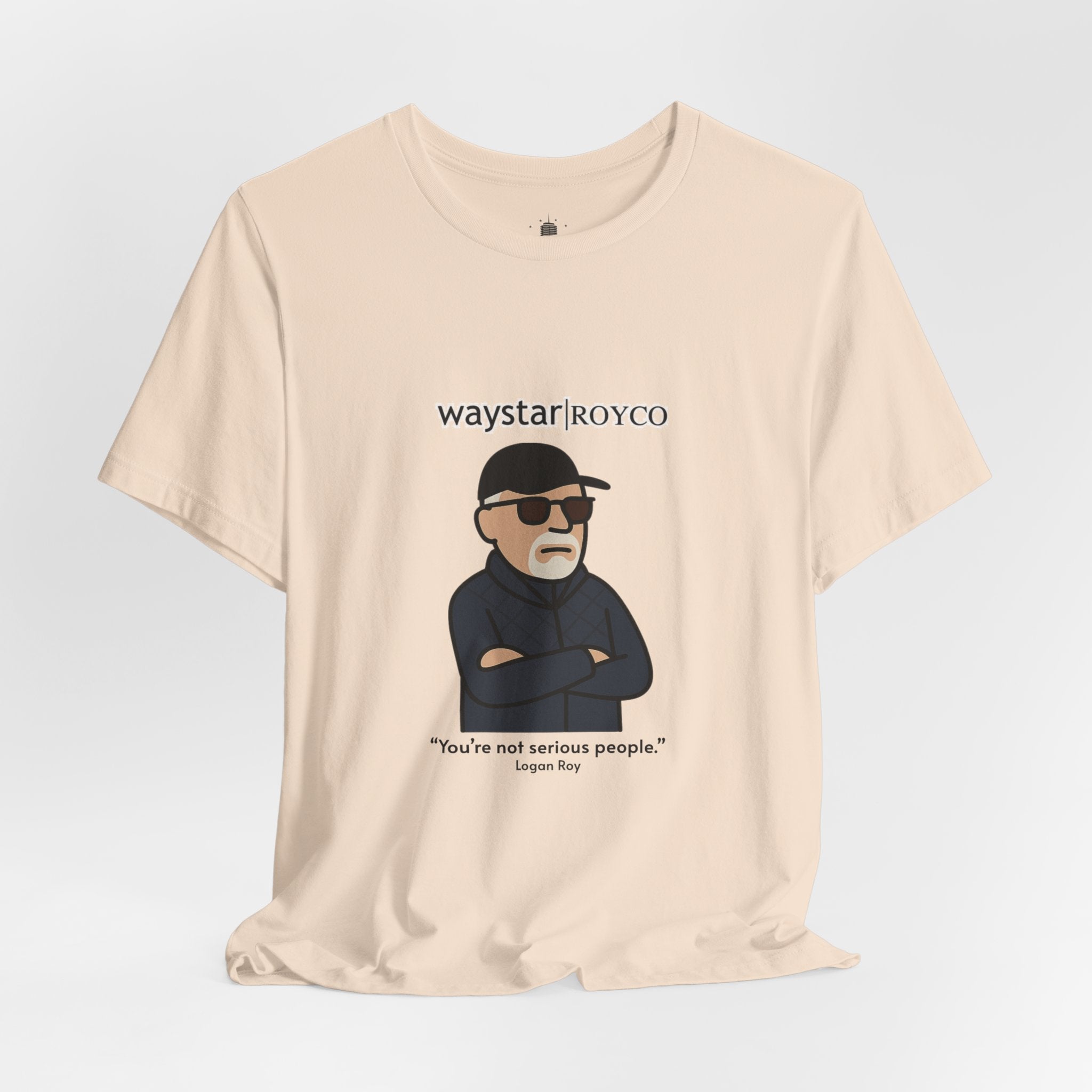 Logan Roy "Serious People" unisex jersey Tee (Succession)