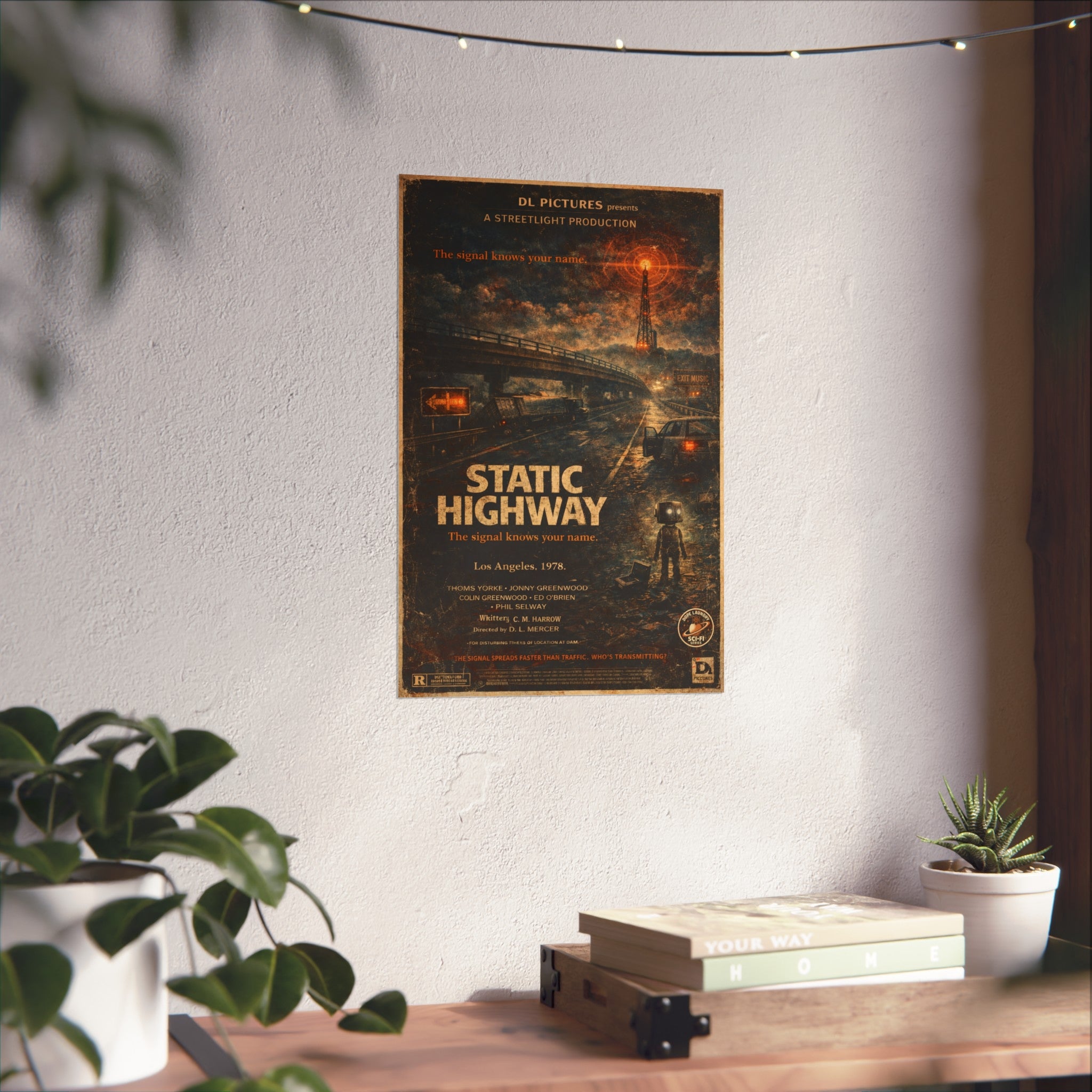 Static Highway -- Fine Art Print