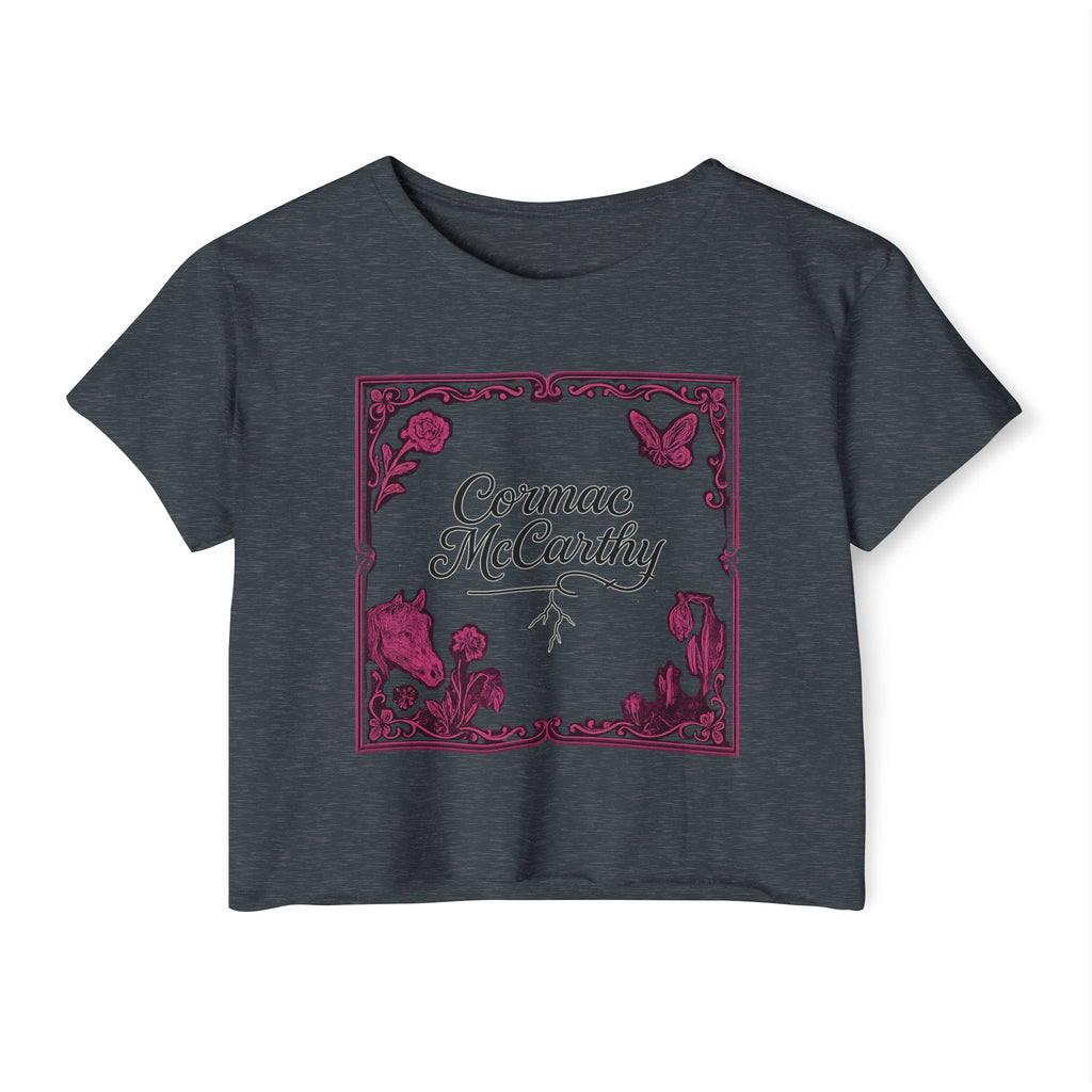 Corman McCarthy Festival Women's Graphic Crop Top