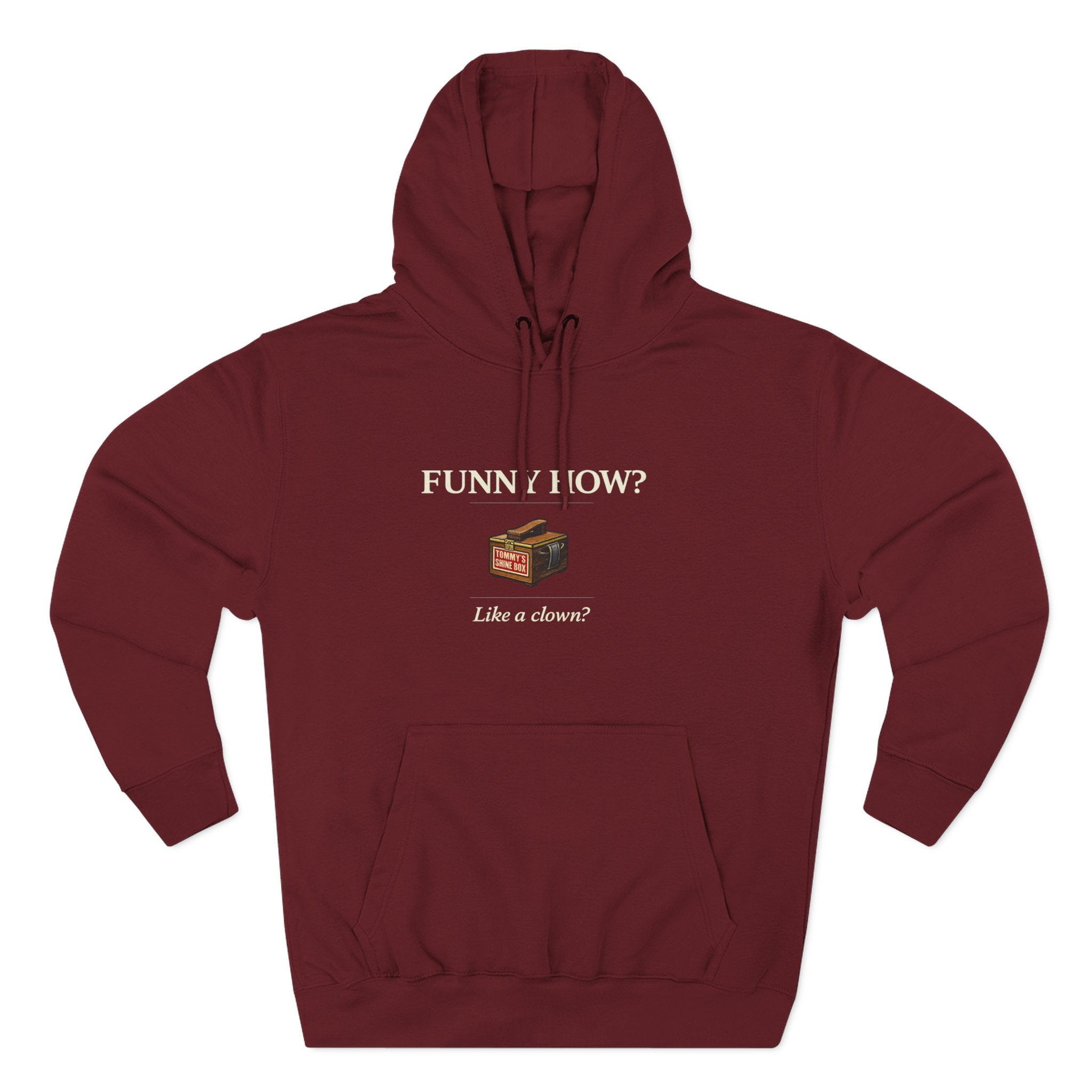 Funny How? Bamboo Lounge Hoodie — Cozy Graphic Fleece Pullover