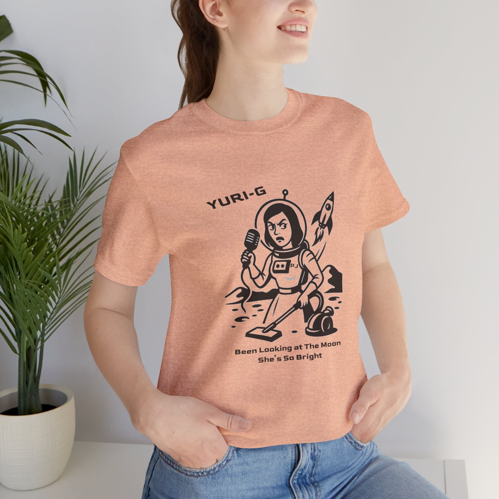 PJ Harvey "Yuri G" Astronaut - Unisex Jersey Short Sleeve Tee